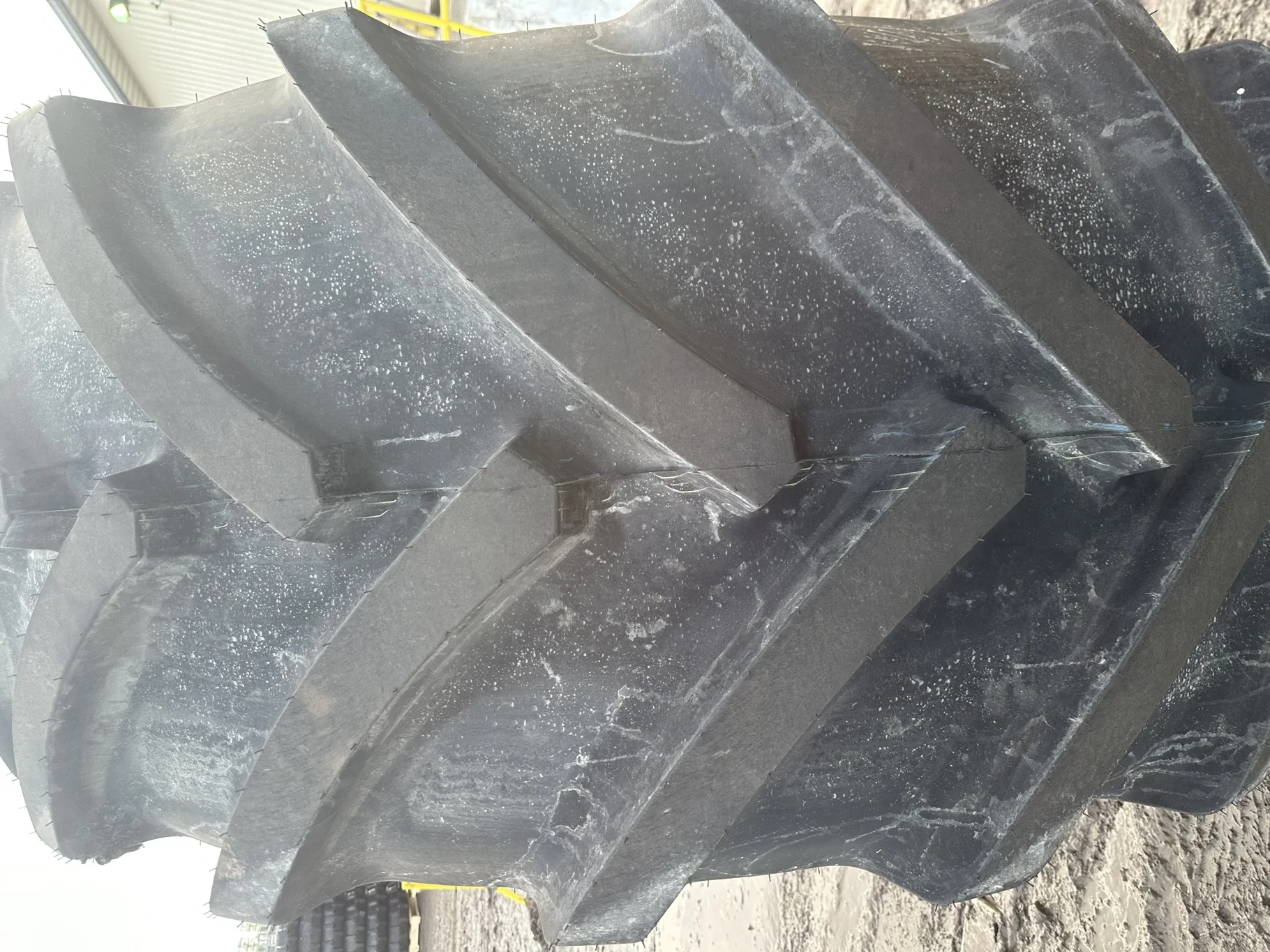 Take-Off 800/70R38 173D/176A8 Mitas SFT TL on 27 X 38 12-32.047-30.09 (-4.375 OS) JD Stub Disc Wheel image 3