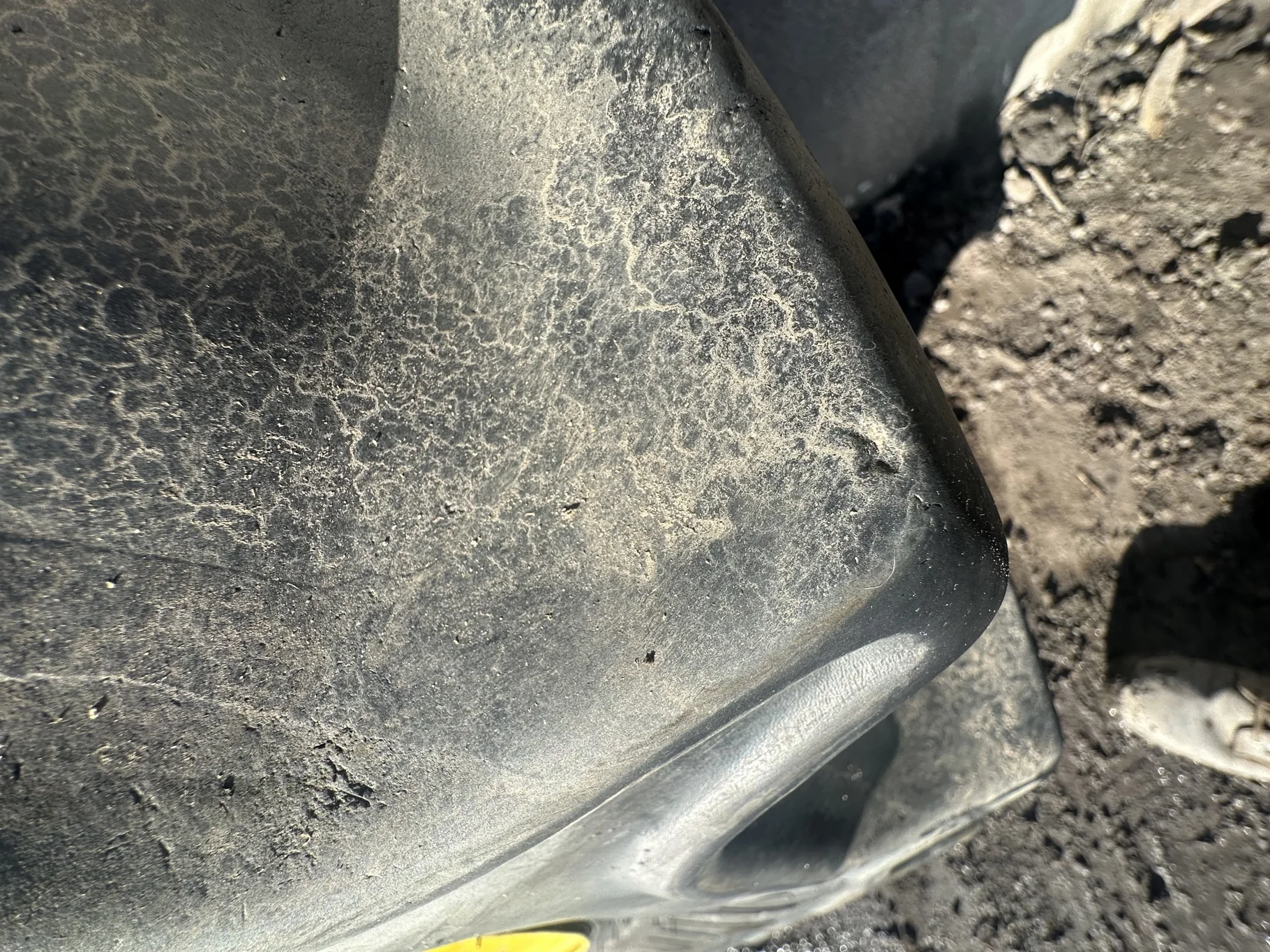 Used 80% 380/85R30 (14.9R30) Mitas AC85 135A8/135B TL on a 12 x 30 JD Yellow 8 Bolt Stub Disc image 8