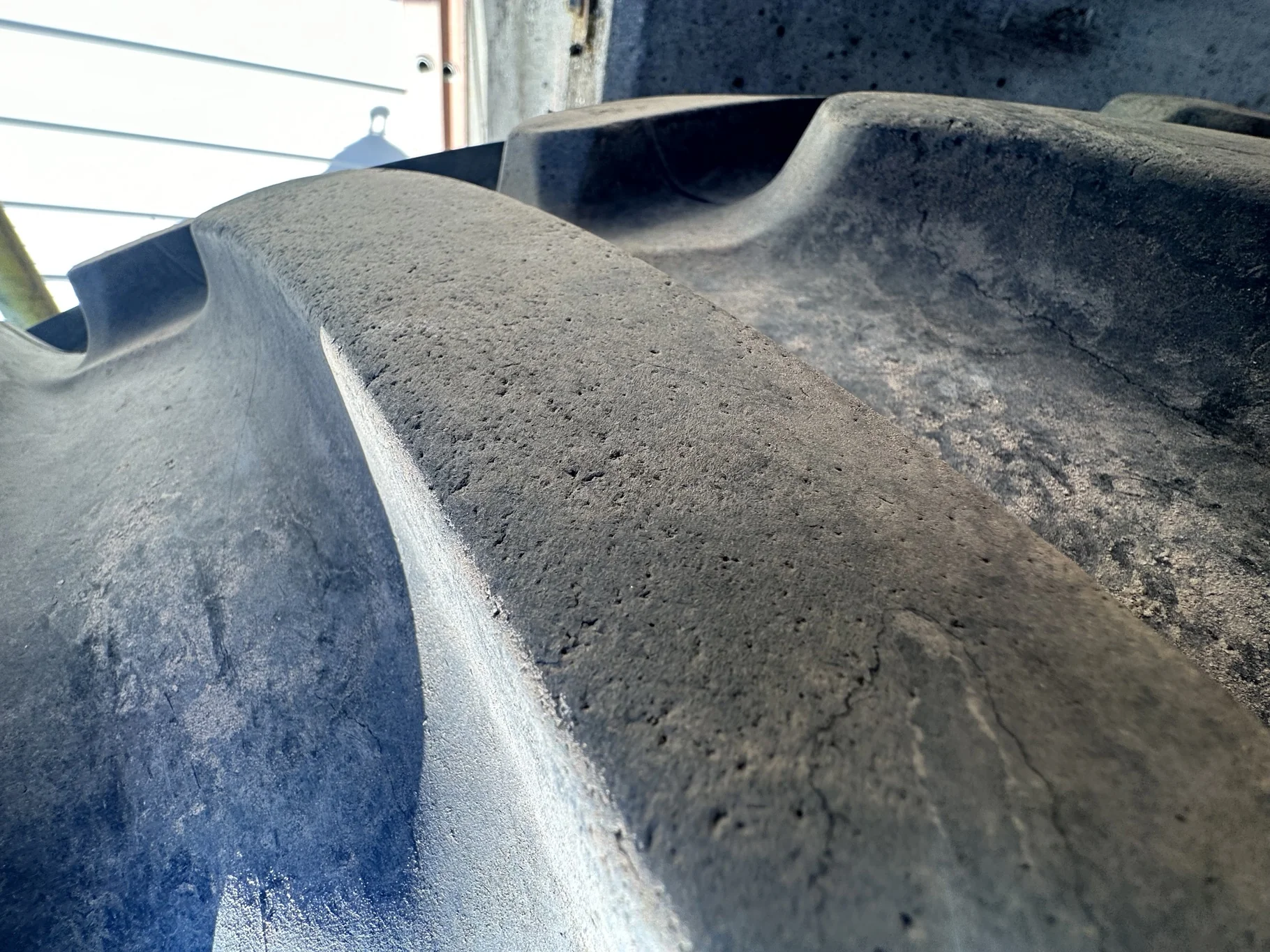 Used 80% VF480/80R50 Michelin SprayBib R-1W 179D TL on a 15 x 50 JD Yellow 12 Bolt Stub Disc ( image 5