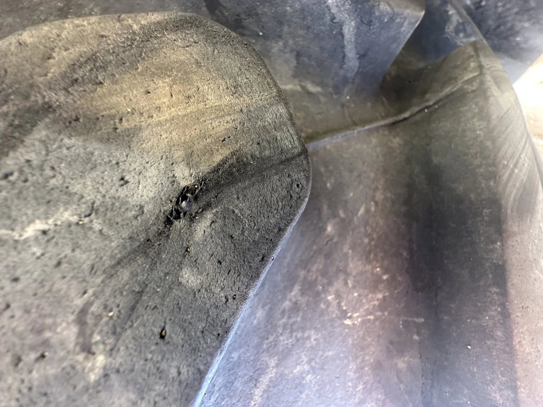 Used 95% VF380/105R50 Firestone Radial All Traction RC R-1W 179D TL on 13 x 50 John Deere Yellow 12 image 9