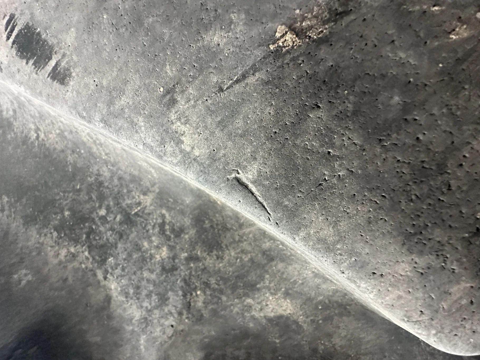 Used 78% 900/60R32 Firestone Radial All Traction 23 R-1 176B TL on 30 x 32 Case Silver Plate W image 7