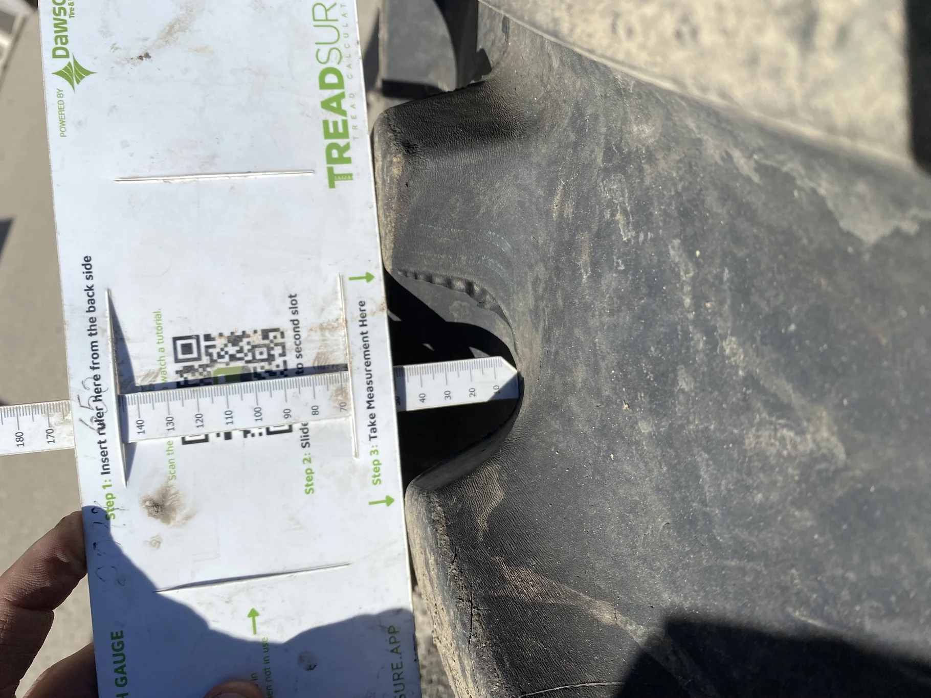 Used 94% 380/85R34 Mitas AC85 TL (146A8) on a 18 x 34 16 Bolt Stub DIsc With A 8 Bolt Center (8-15.8 image 7