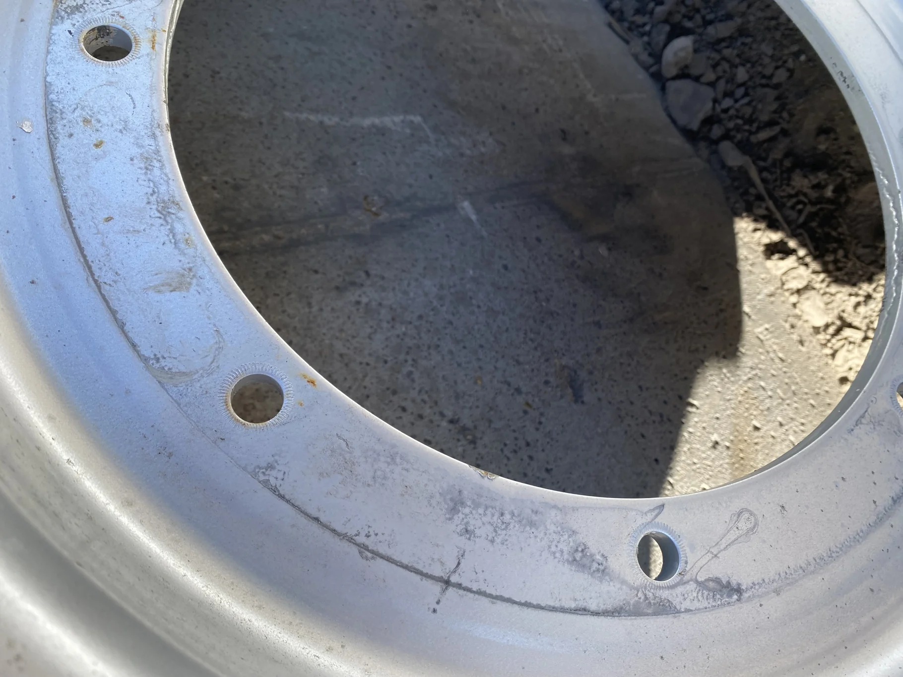Used 94% 380/85R34 Mitas AC85 TL (146A8) on a 18 x 34 16 Bolt Stub DIsc With A 8 Bolt Center (8-15.8 image 9