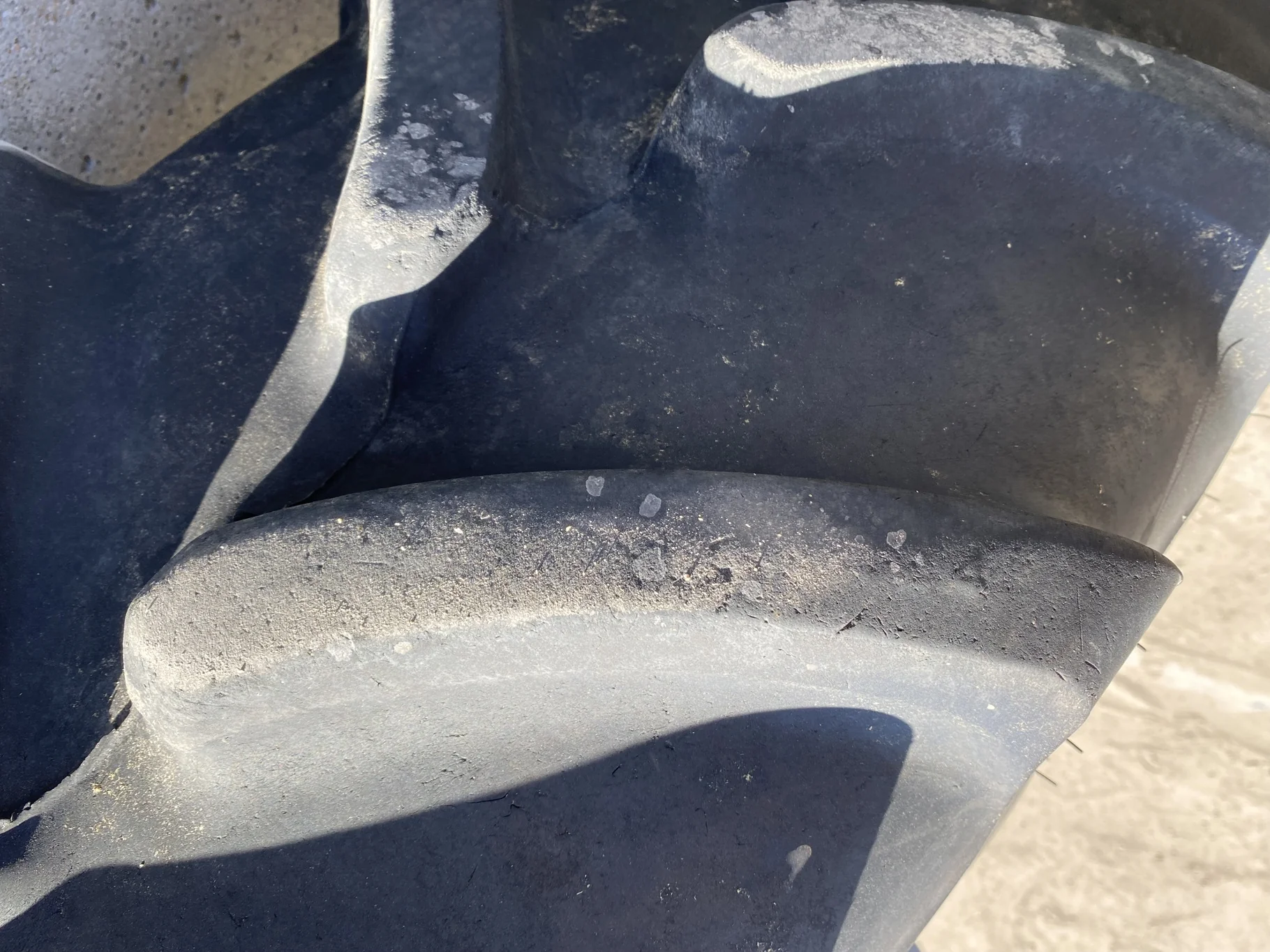 Used 85% 380/85R24 Firestone Performer 85 Extra R-1W 131D on a 12 x 24 Waffle Wheel (2 Bolt) with image 7