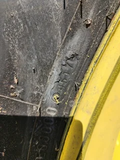 Used 80% 580/85R42 Firestone DT on 18 x 42 10 Bold JD Outside Dolly Dual image 11