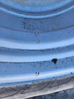 NTO 710/70R38 Mitas AC65 R1W 169A8 mounted on 23 x 38 Rogator 12 Bolt Sprayer Wheel image 8