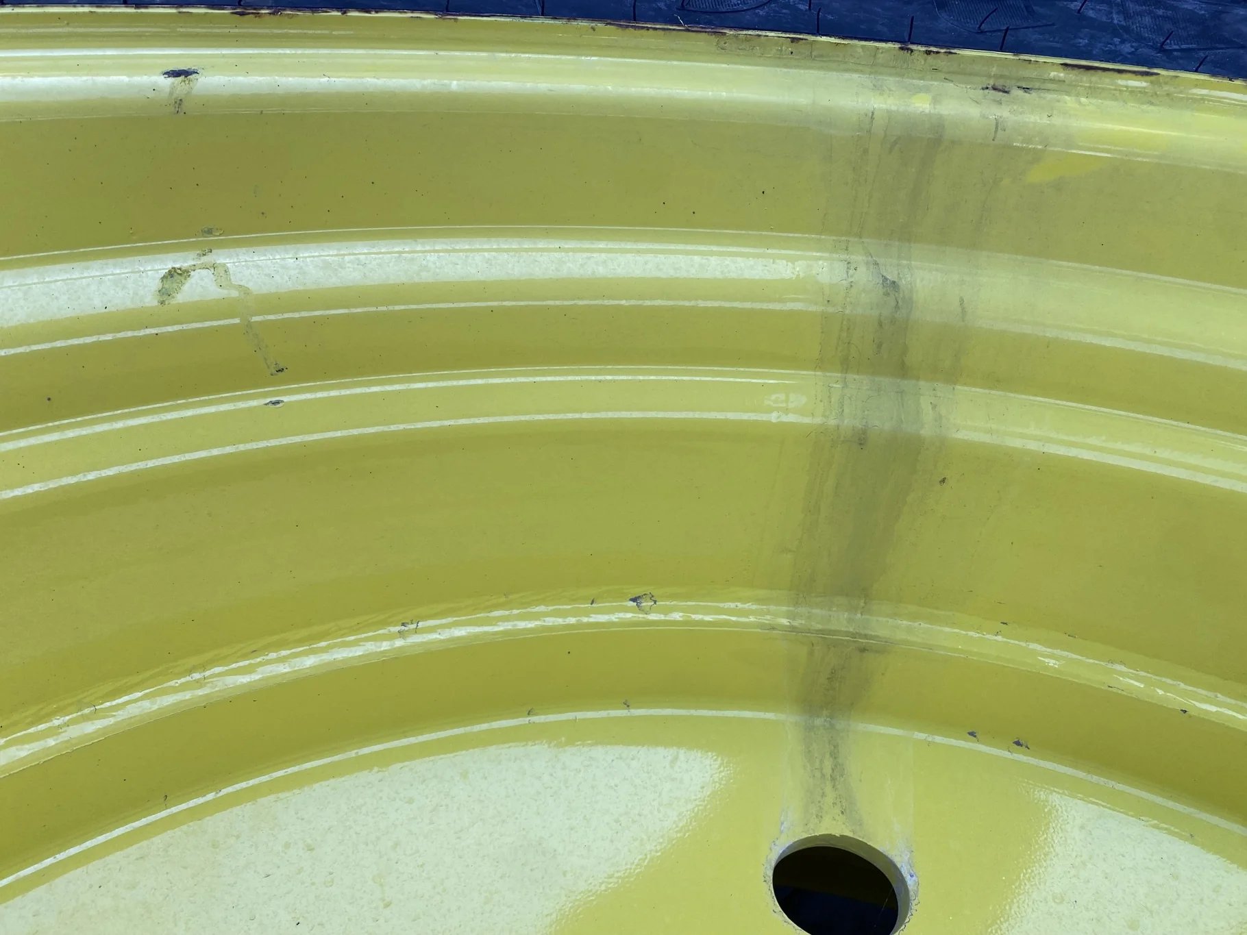 Used 95% VF620/70R46 Firestone Maxi Traction R-1W 179D TL on 21 X 46 JD 12 Bolt Sprayer Wheel (12-15 image 9
