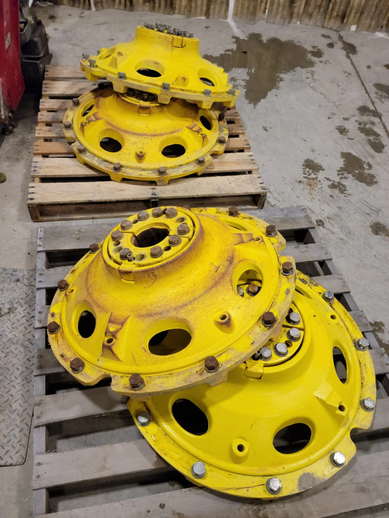 Used JD Cast 120 mm Axle ( Hardware Included image 2