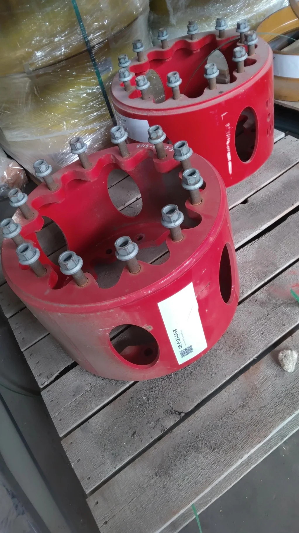 Used Fendt Rear Dual Spacer 12 Bolt image 2
