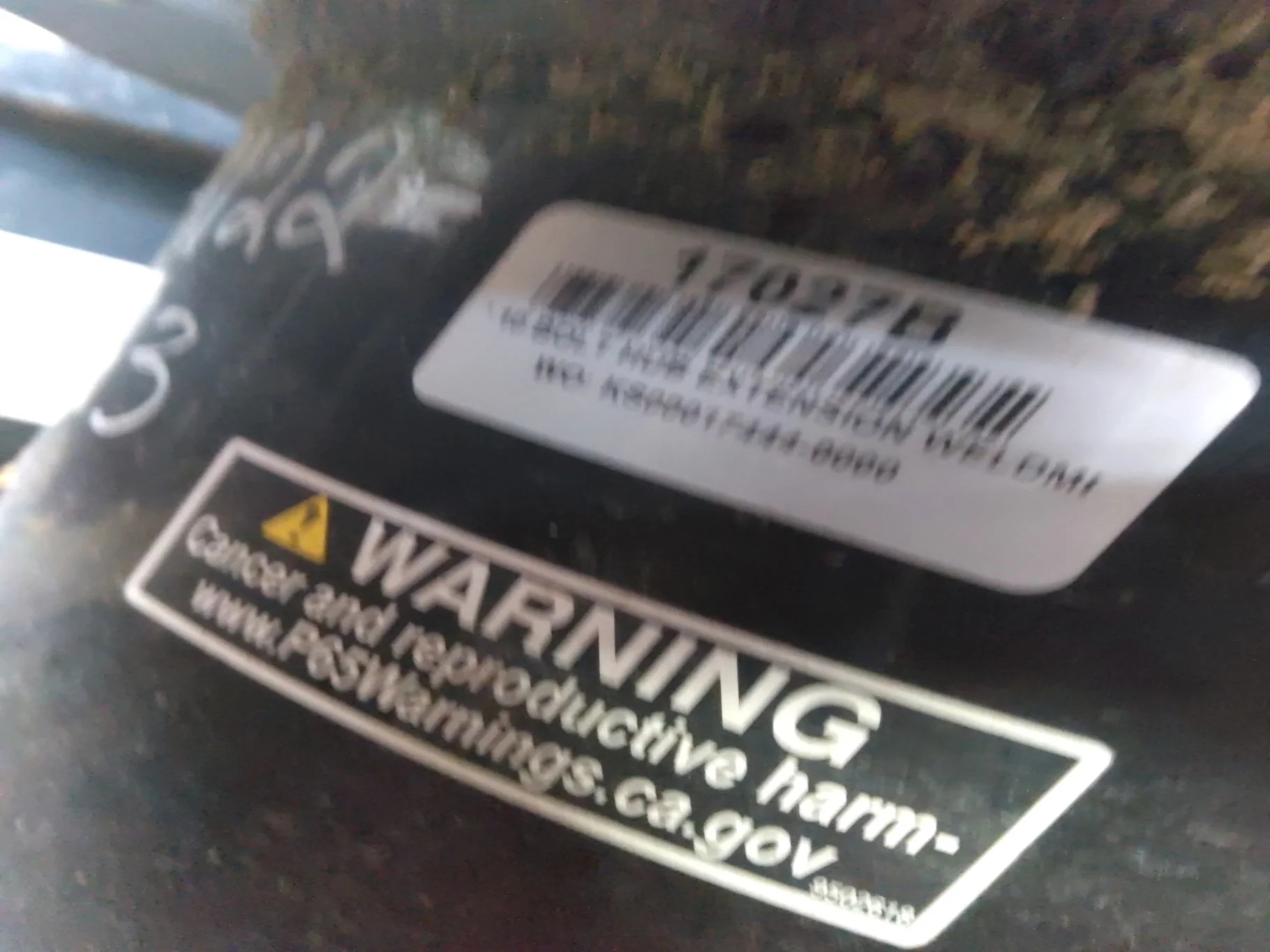 Used 10" 10 BOLT HUB EXTENSION  _x000D_
FOR AGCO OE HUB#3786490M1  _x000D_
7/8"UNC THREAD =BLACK=  _ image 3