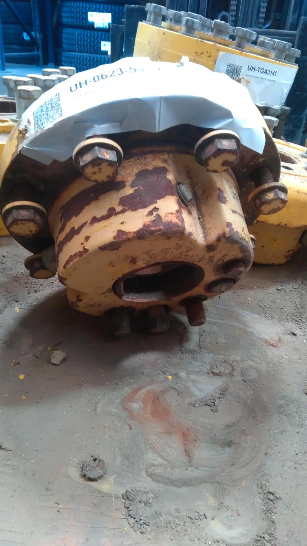 Used JD 6155M 3-5/8 W/ Hardware ( 8 bolt Hubs)