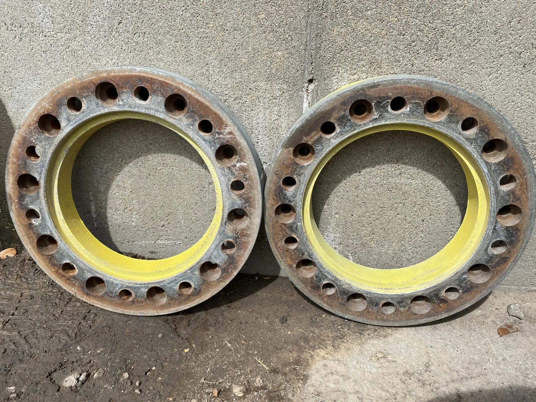 Used 2" John Deere Spacer Ring  (Rust Spots)