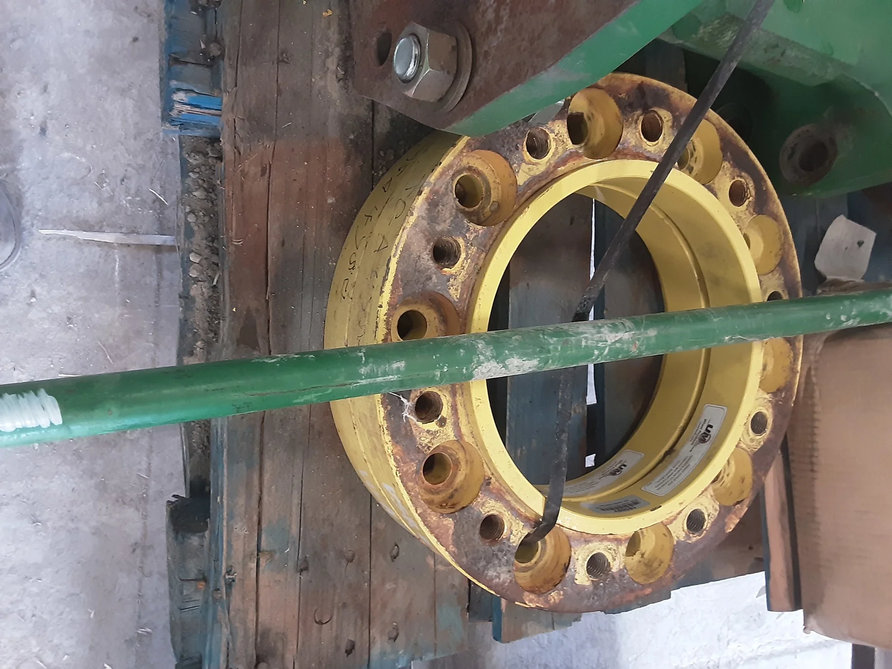 Used 2" JD Fine Thread Spacer Ring (includes hardware)