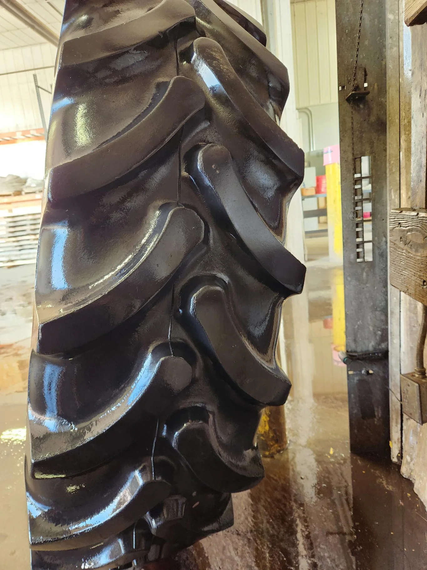 Used 420/85R34 147A8 Firestone RAD DT  R-1W TL 50-55% image 2