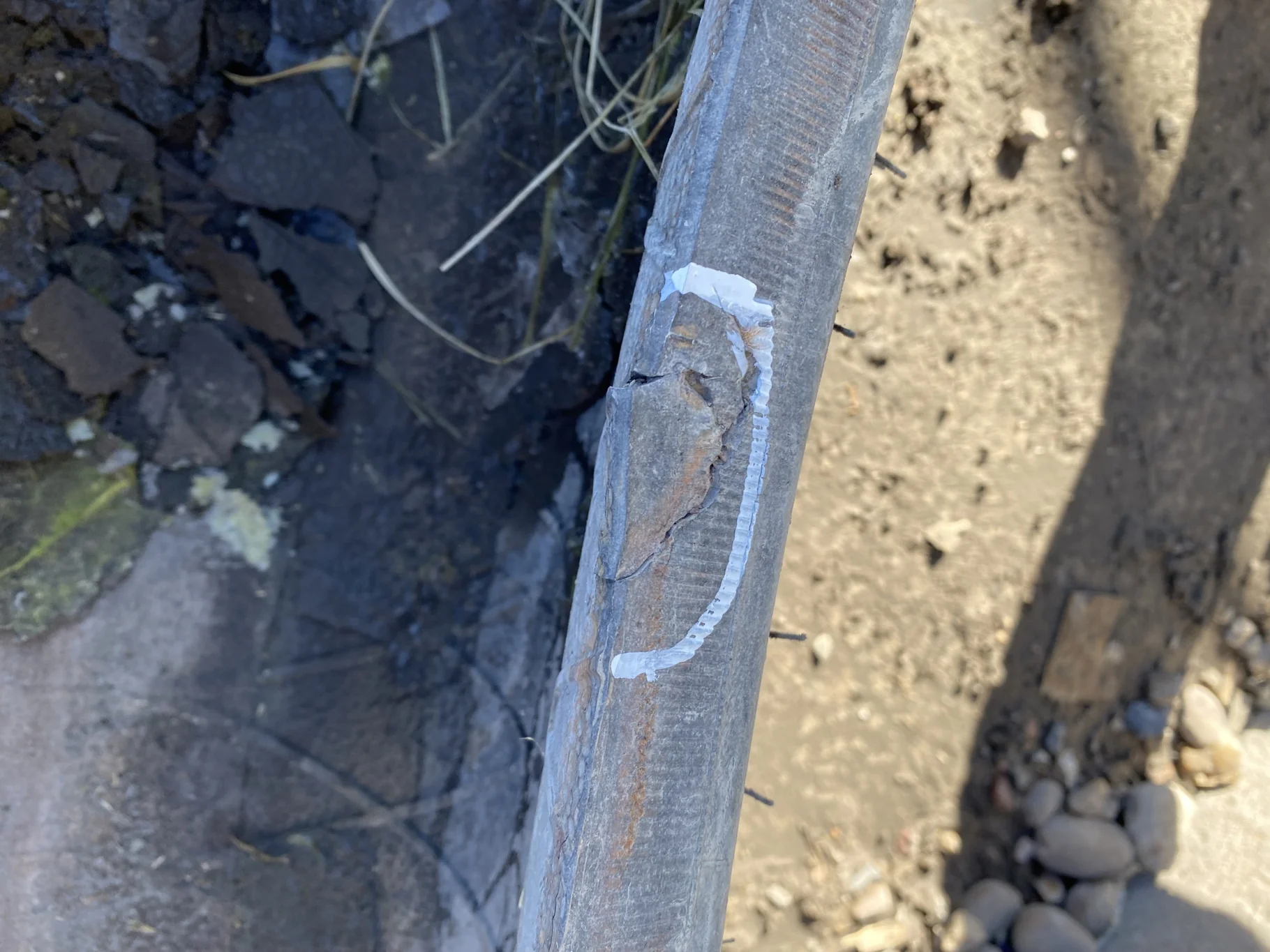 Used 65% 380/90R54 Goodyear Super Traction Radial DT800 R-1W 152A8/B TL - bead damage, roadwear, une image 9
