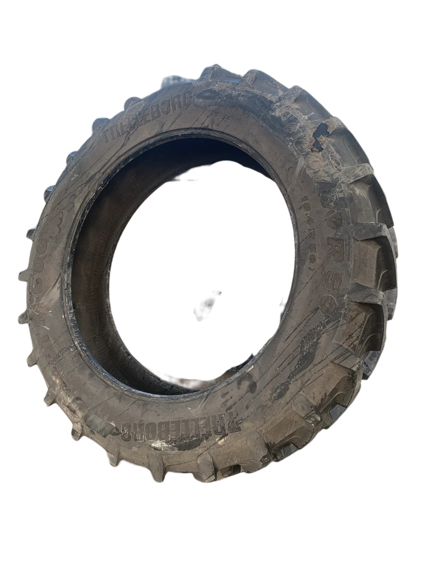 Used 90% 480/80R50 Trelleborg TM600 R-1W (159D) TL (Slight Bead Damage on (1) Tire and Smal