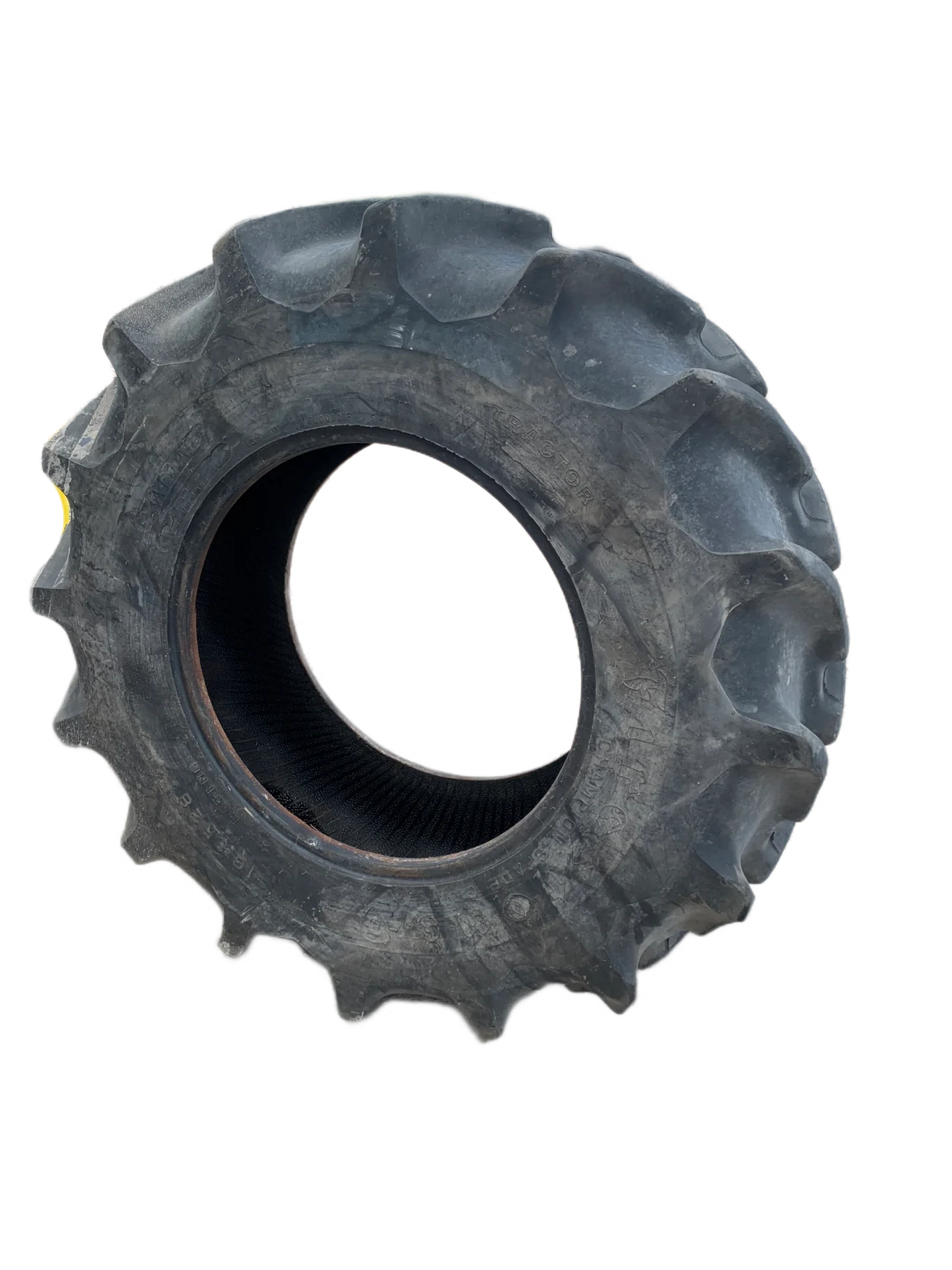 Used 70% 420/85R28 Firestone Champion Spade Grip (136A8) TL  _x000D_
Multiple Lug Cuts)