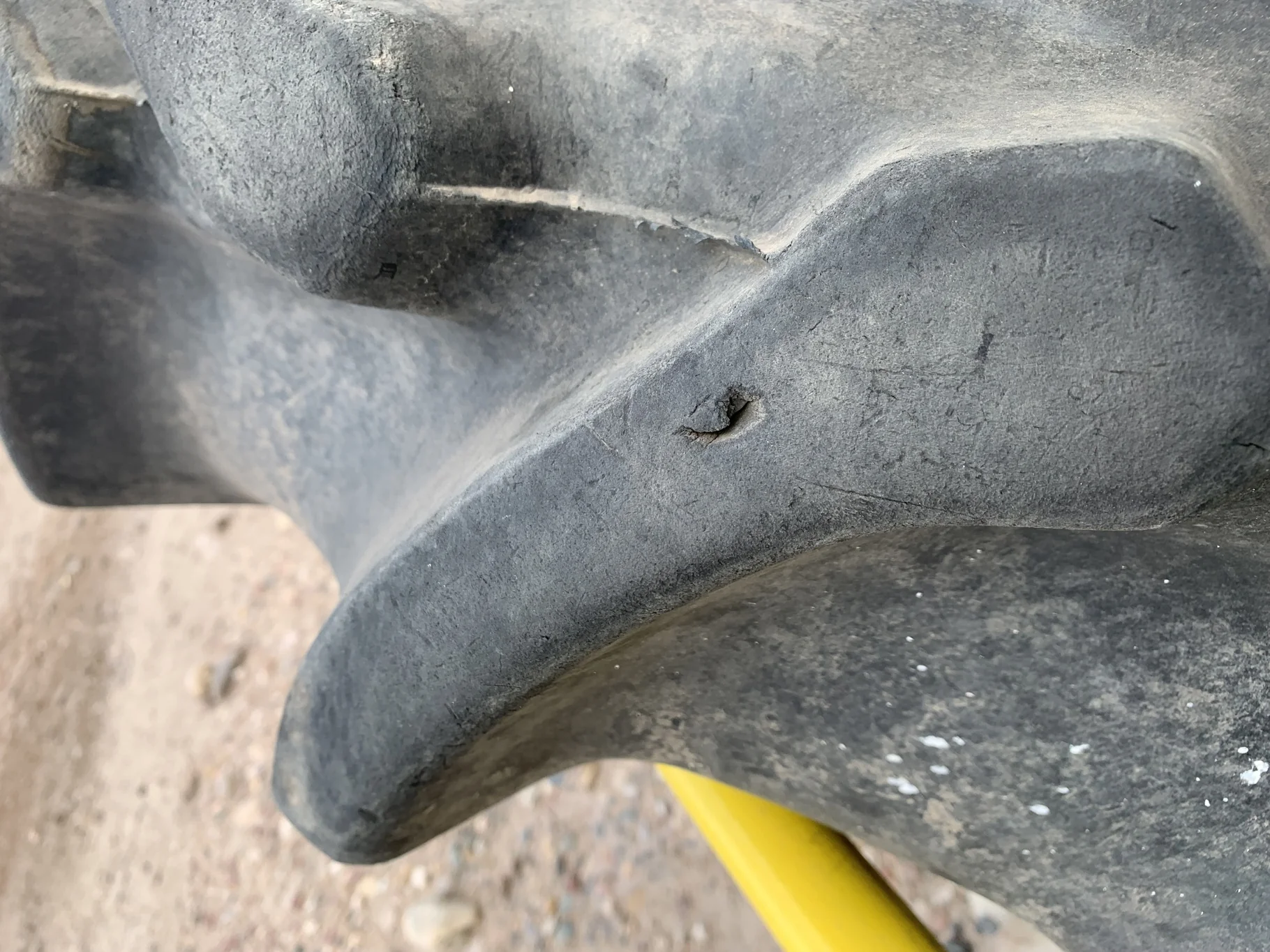 Used 70% 420/85R28 Firestone Champion Spade Grip (136A8) TL  _x000D_
Multiple Lug Cuts) image 6