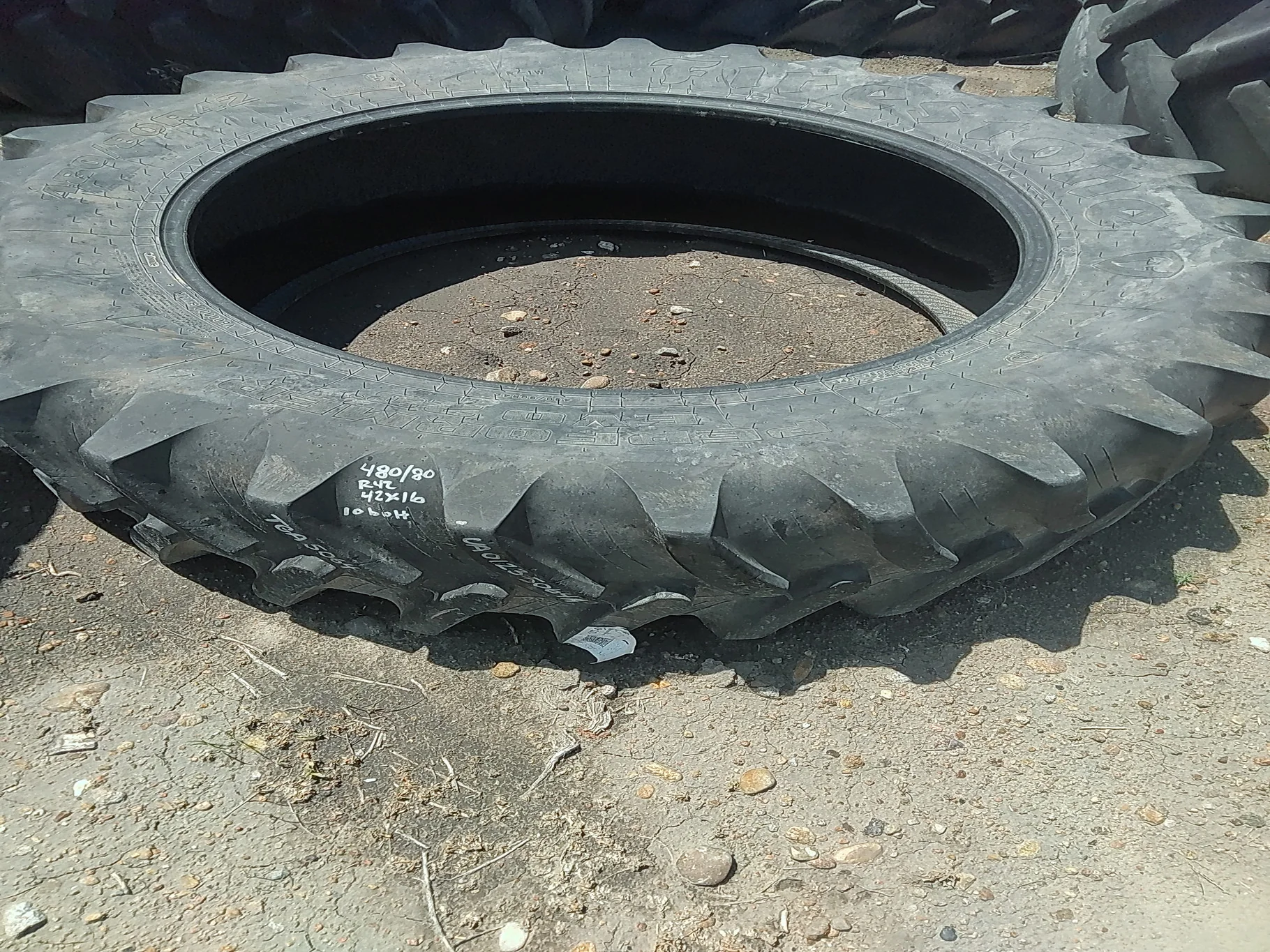 Used 480/80R42 156D Firestone Performer EVO 23 TL R-1W