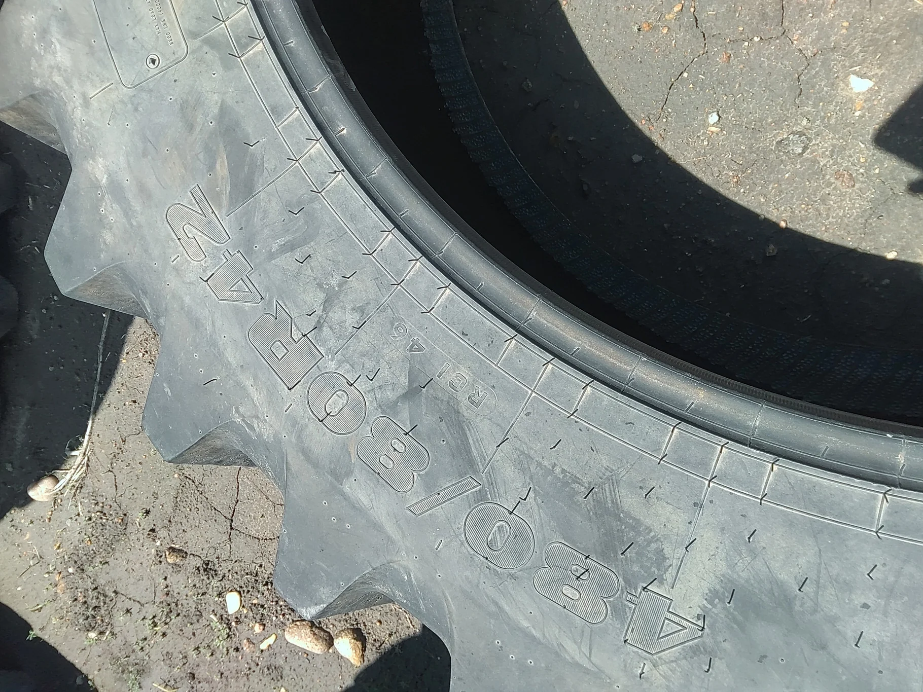 Used 480/80R42 156D Firestone Performer EVO 23 TL R-1W image 4