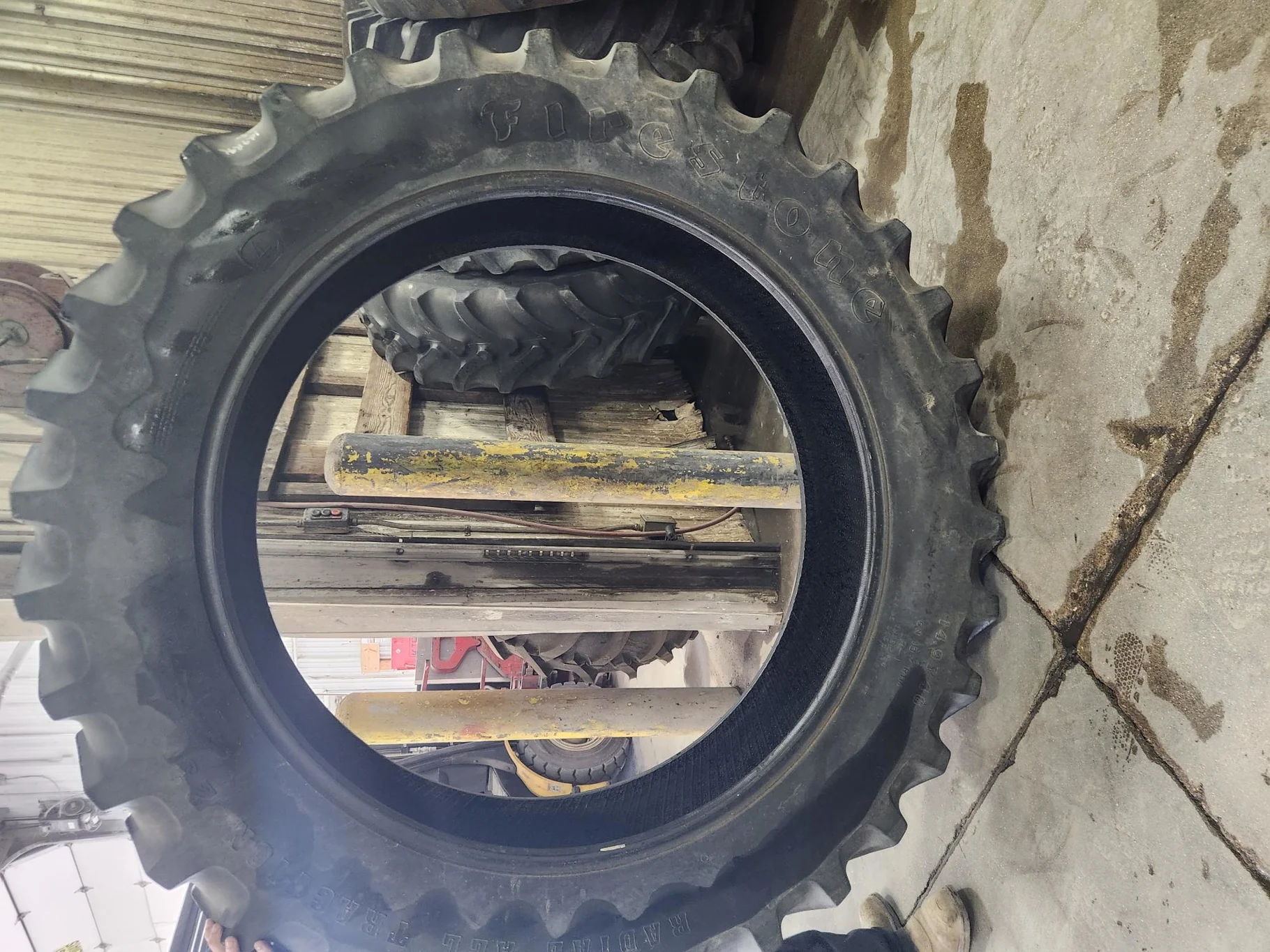 Used 14.9R46 145B Firestone Radial All Traction 23 R-1 TL 40% image 10