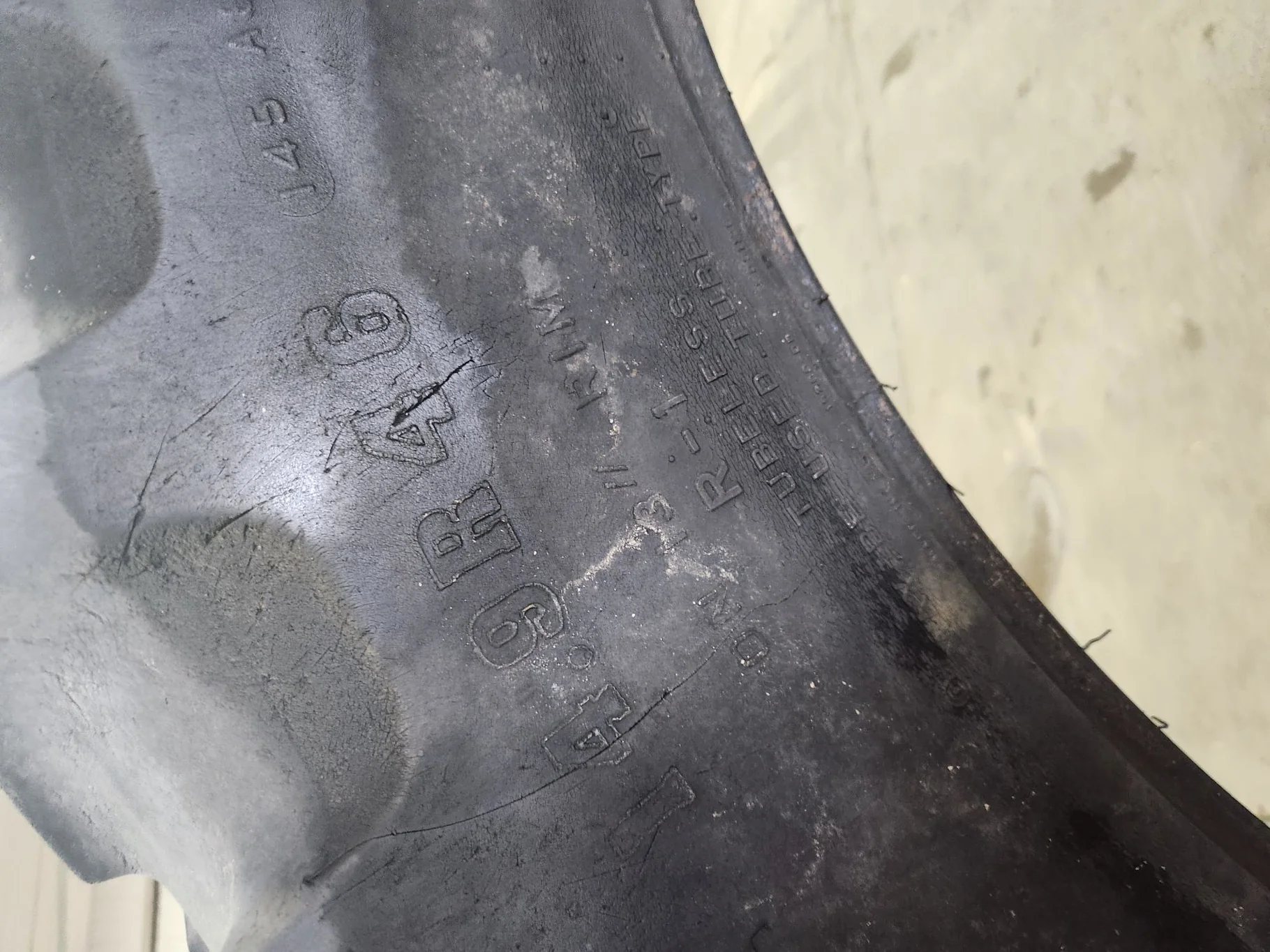 Used 14.9R46 145B Firestone Radial All Traction 23 R-1 TL 40% image 6