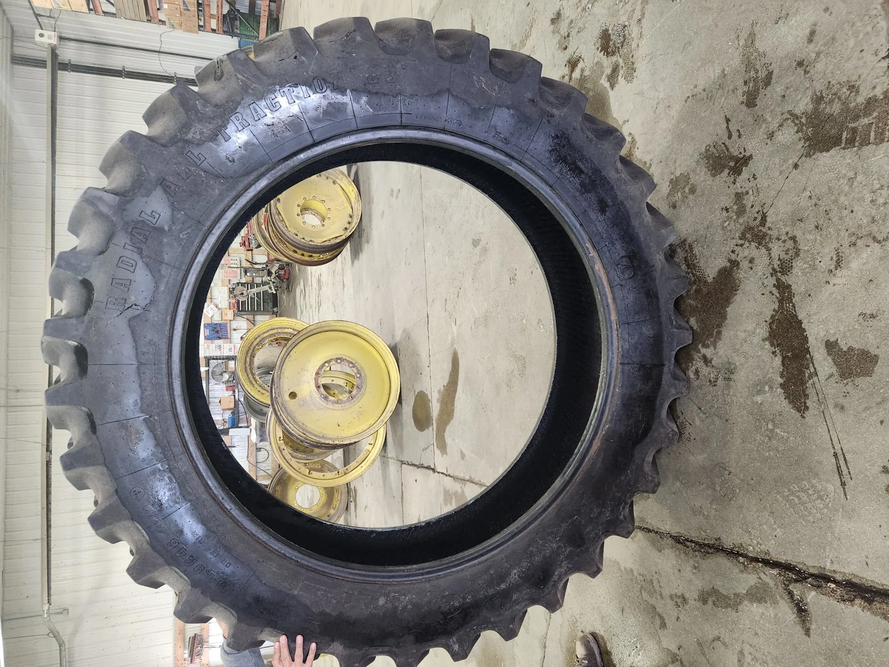 Used 14.9R46 Firestone Radial All Traction 23 TL 80% image 8