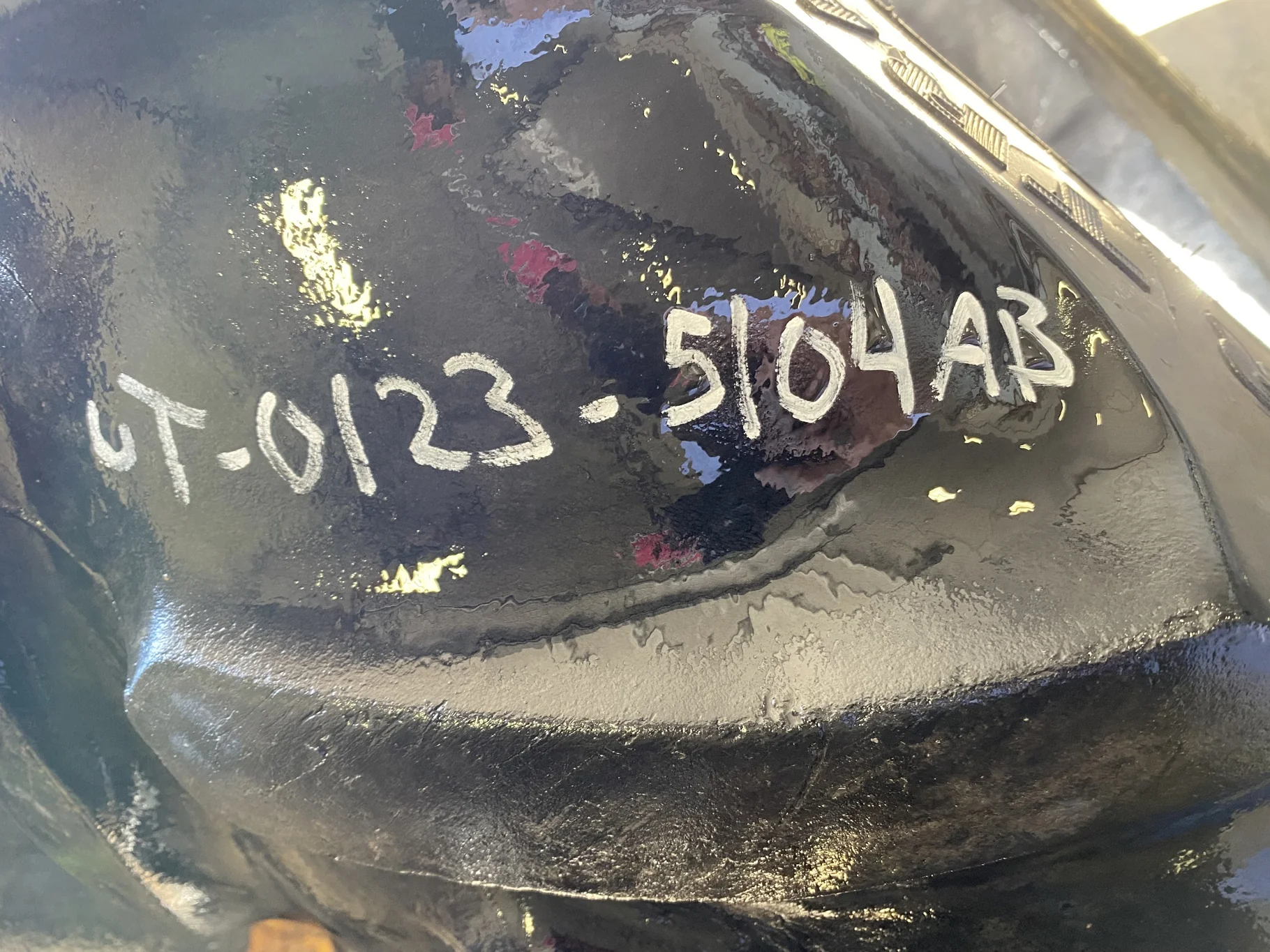 Used 380/80R38 142D Goodyear Optitrac R-1W TL 35% image 2