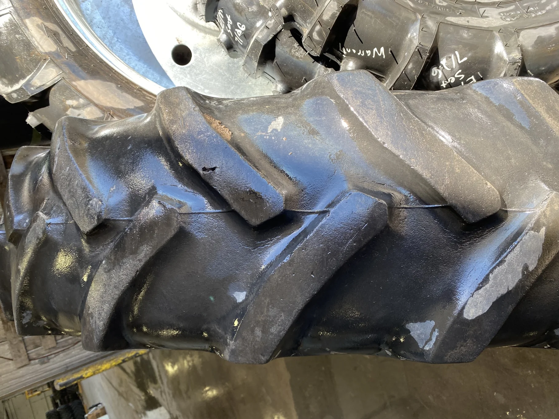 Used 380/80R38 142D Goodyear Optitrac R-1W TL 35% image 4