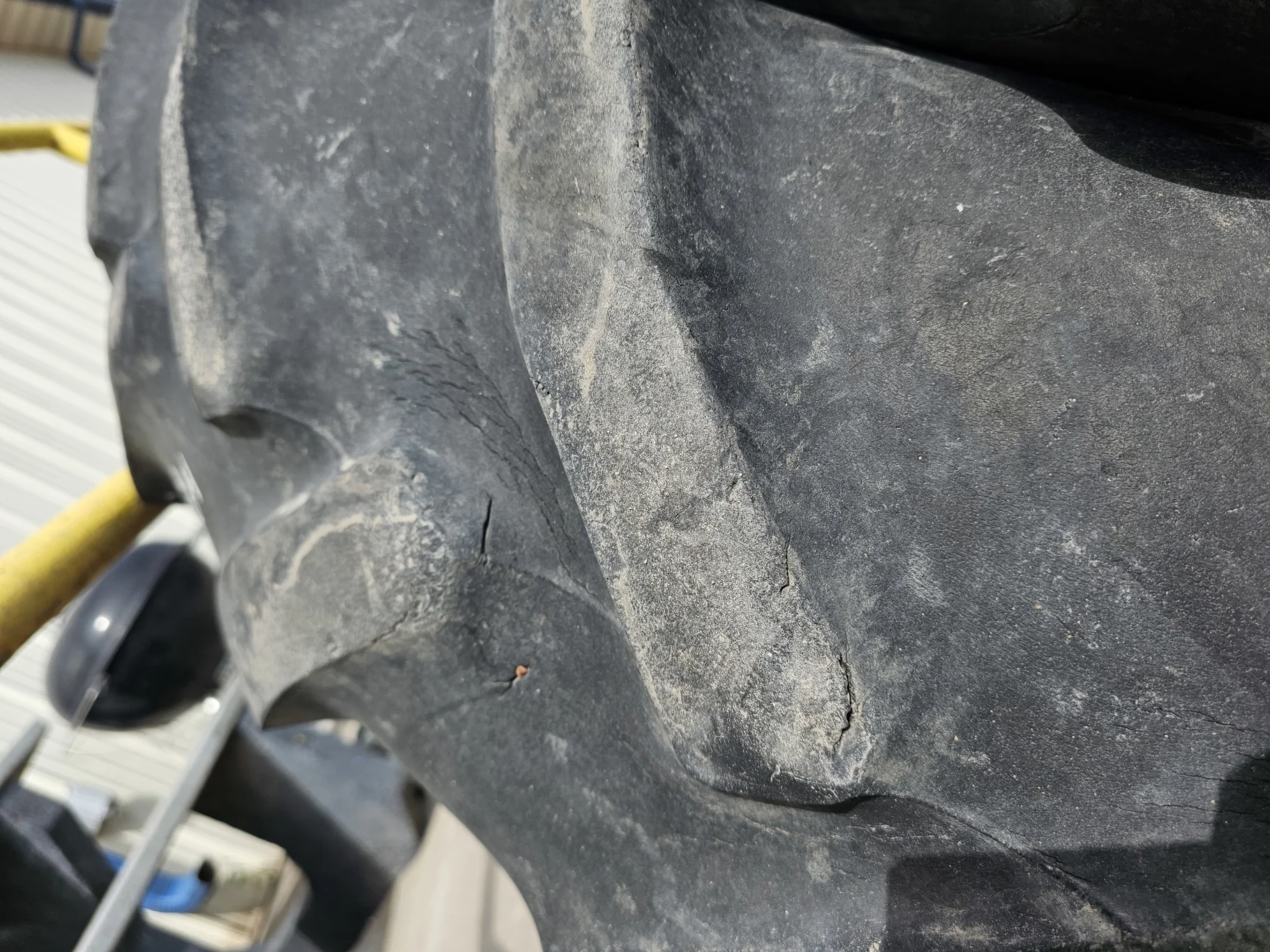 Used 45% 380/90R54 Goodyear Optitrac 152D R-1W TL - Good Condition image 4