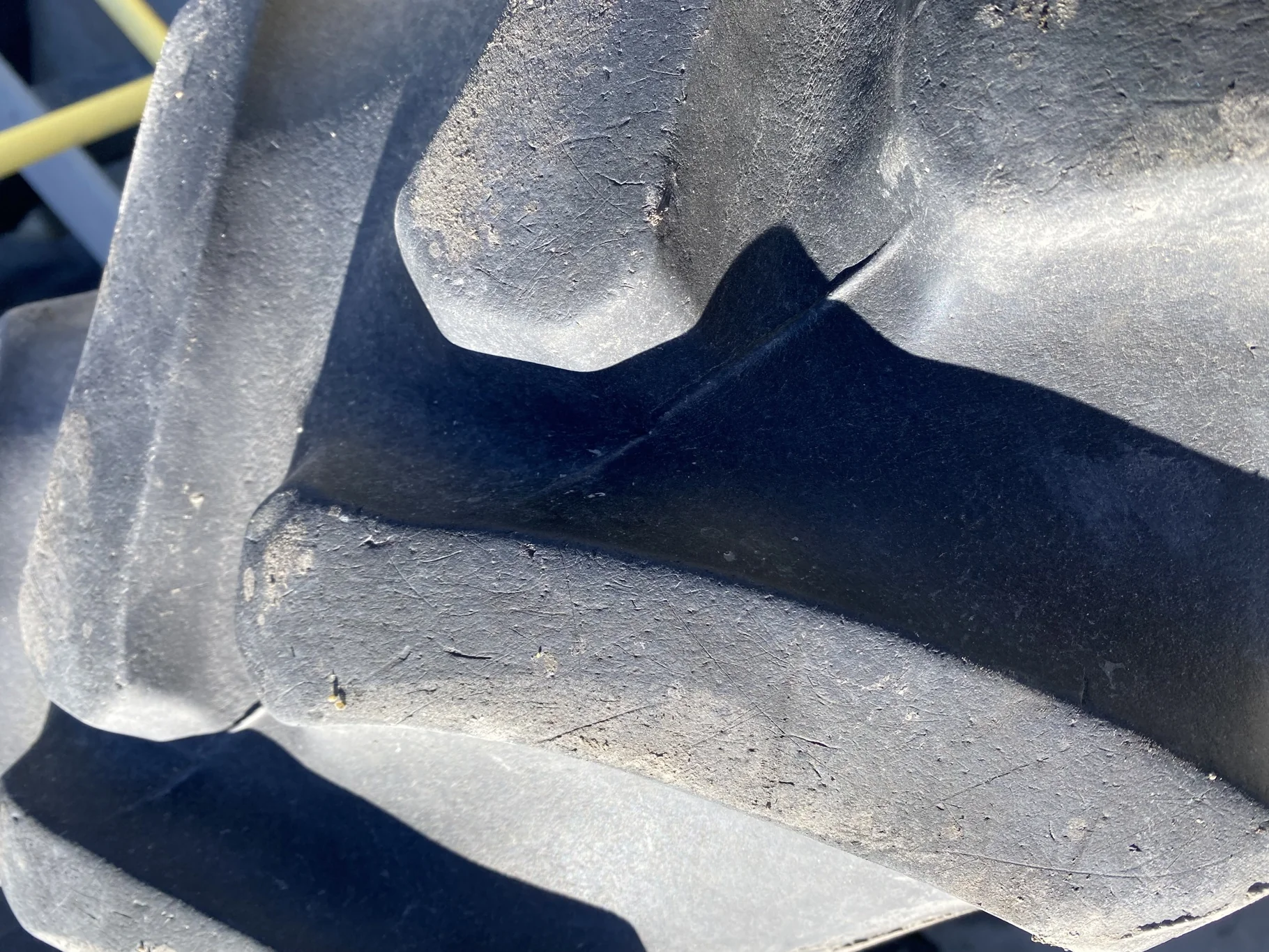 Used 50% 320/85R38 Firestone Radial All Traction DT R-1W 143A8 TL (Lug Cuts, Weathering, roadwear, image 5