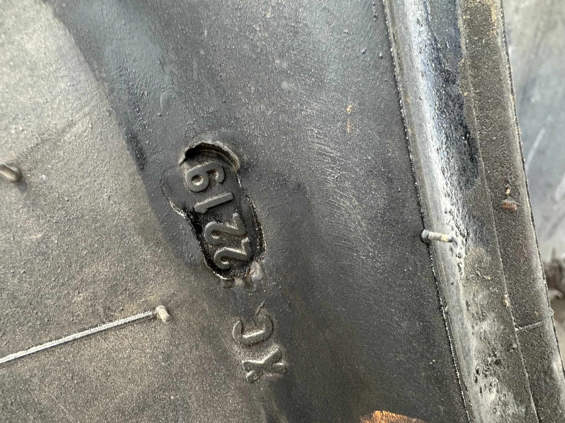 Used 90% IF750/75R46 Trelleborg TM1000 High Power R-1W (186D) TL (Light Stubble, Lug Cuts) image 5