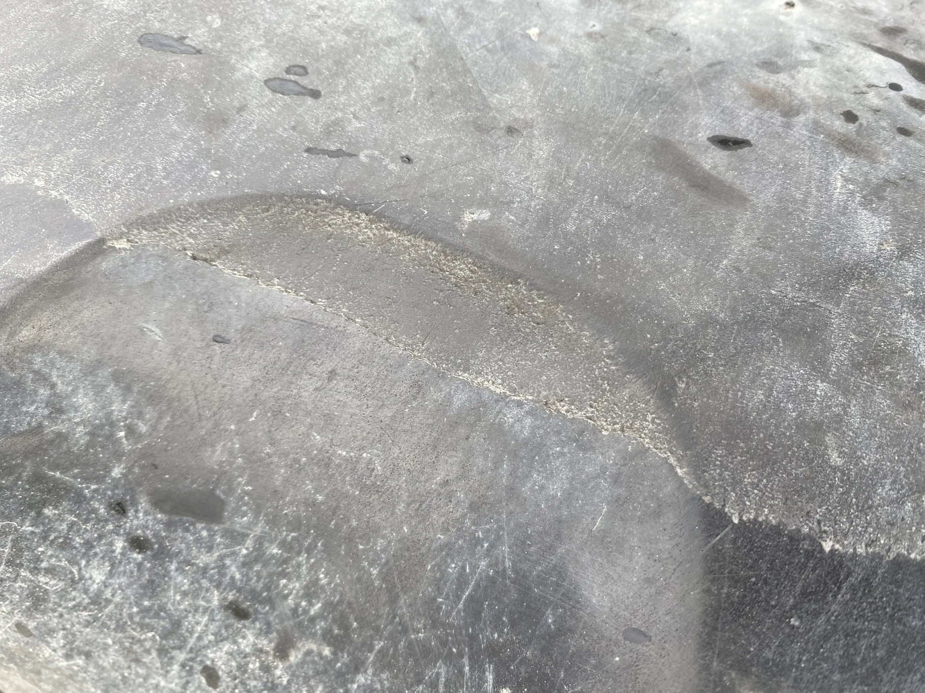Used 85% 380/90R50 Firestone Radial 9000 R-1W (151A8) TL   _x000D_
(Lug Cuts, Chunks Missing, Cuts B image 9
