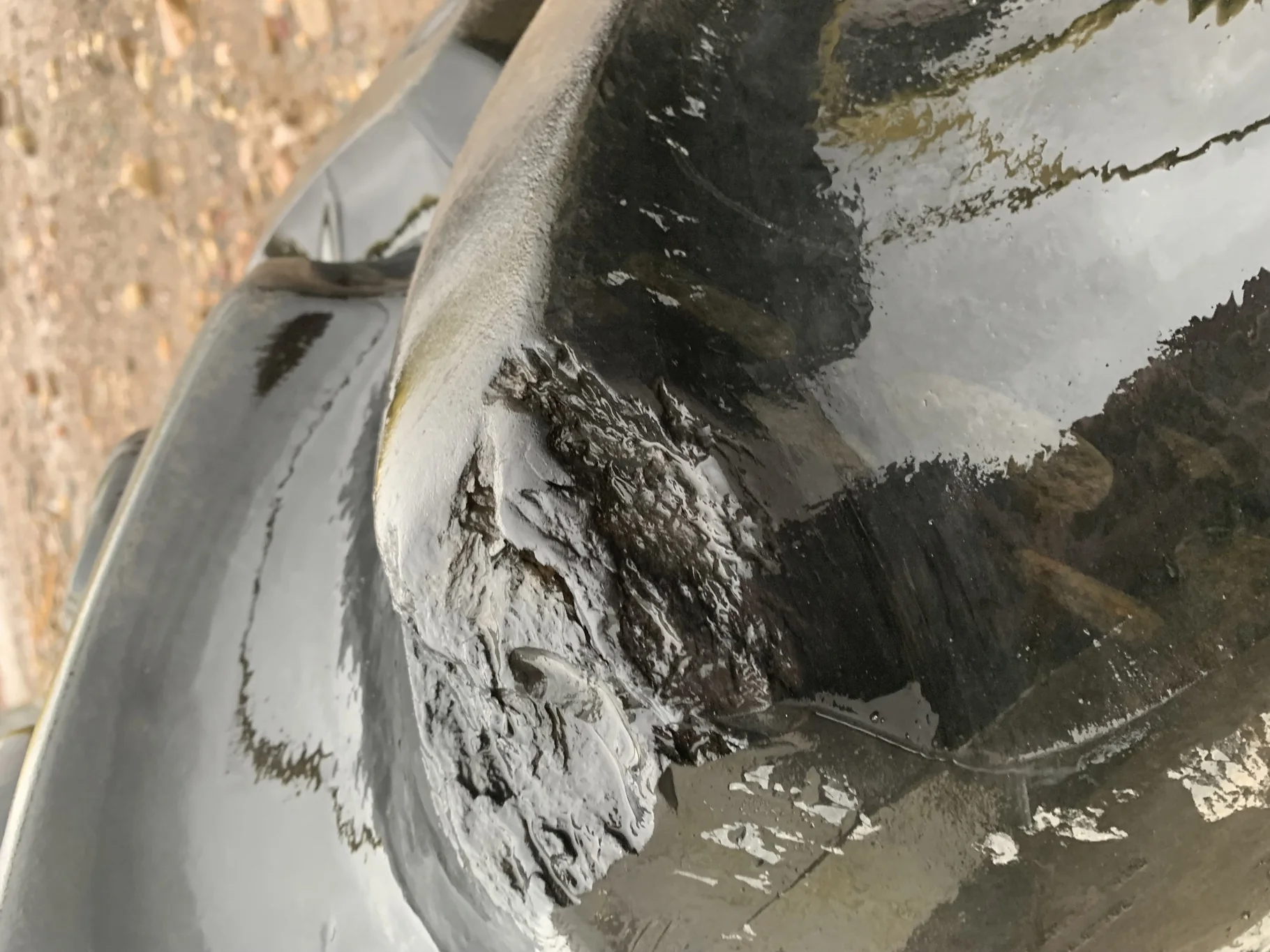 Used 60% 480/70R34 Firestone Radial 9000 R-1W (155B) TL - Fair Condition  _x000D_
(Massive Lug Cuts image 7