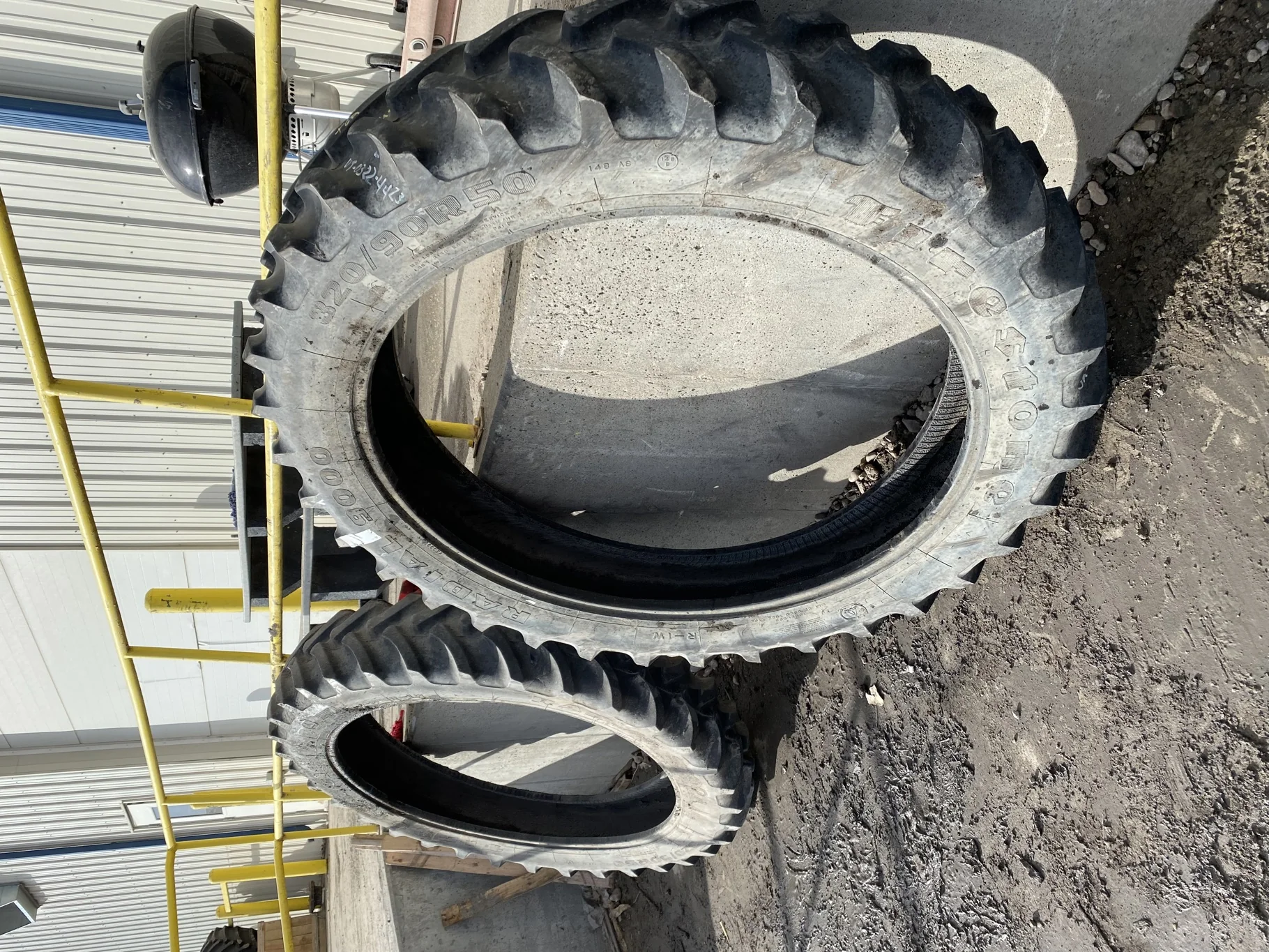 Used 70% 320/90R50 Firestone Radial 9000 R-1W 148B TL - Fair Condition image 2