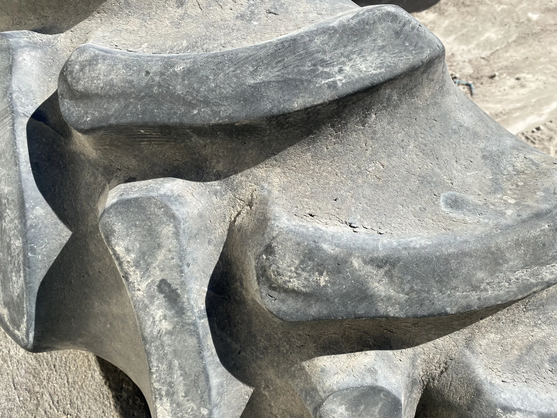 Used 80% 480/70R34 Firestone Radial 9000 R-1W 155B TL Stubble Weathering Lug Cuts image 3