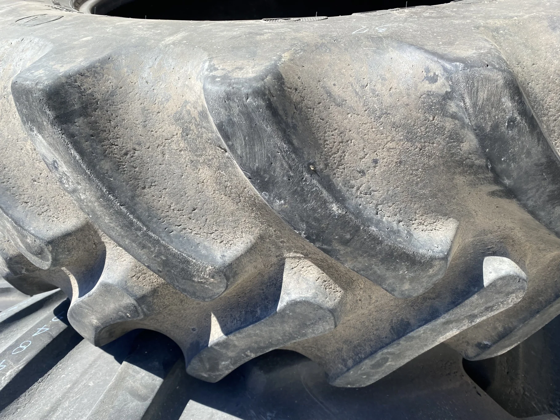 Used 80% 480/70R34 Firestone Radial 9000 R-1W 155B TL Stubble Weathering Lug Cuts image 7