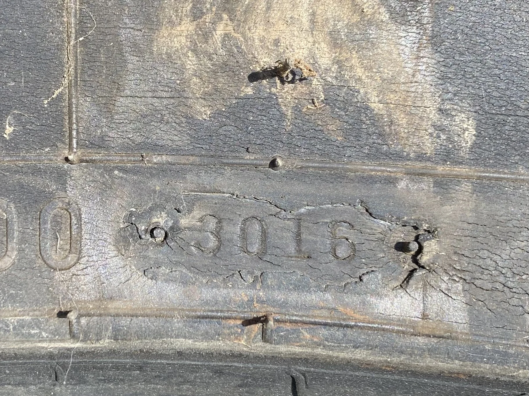 Used 75% 580/85R42 Firestone Radial Deep Tread 23 R-1W (166B) TL - Major Cut In Lug image 7