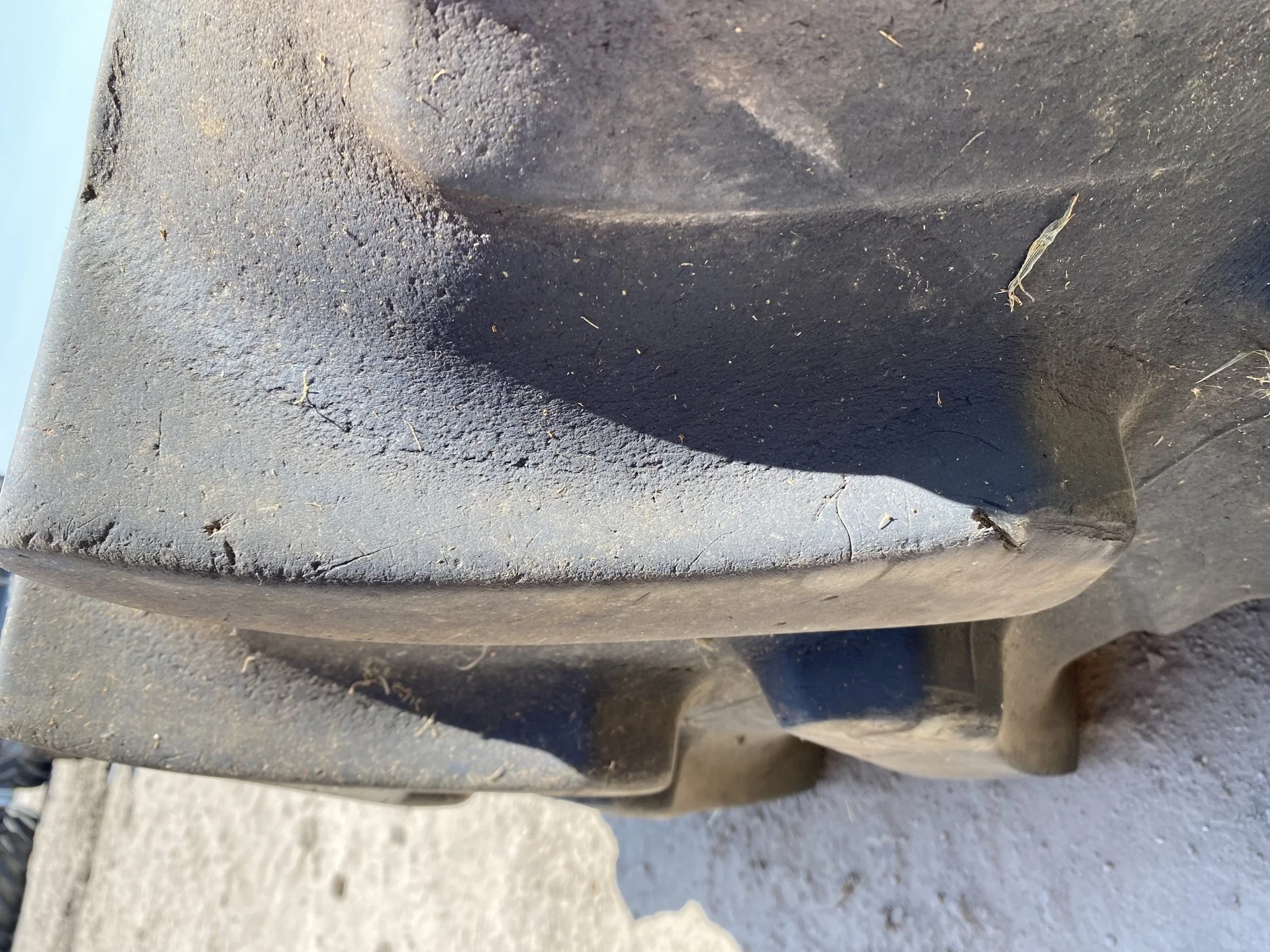 Used 75% 580/85R42 Firestone Radial Deep Tread 23 R-1W (166B) TL - Major Cut In Lug image 9