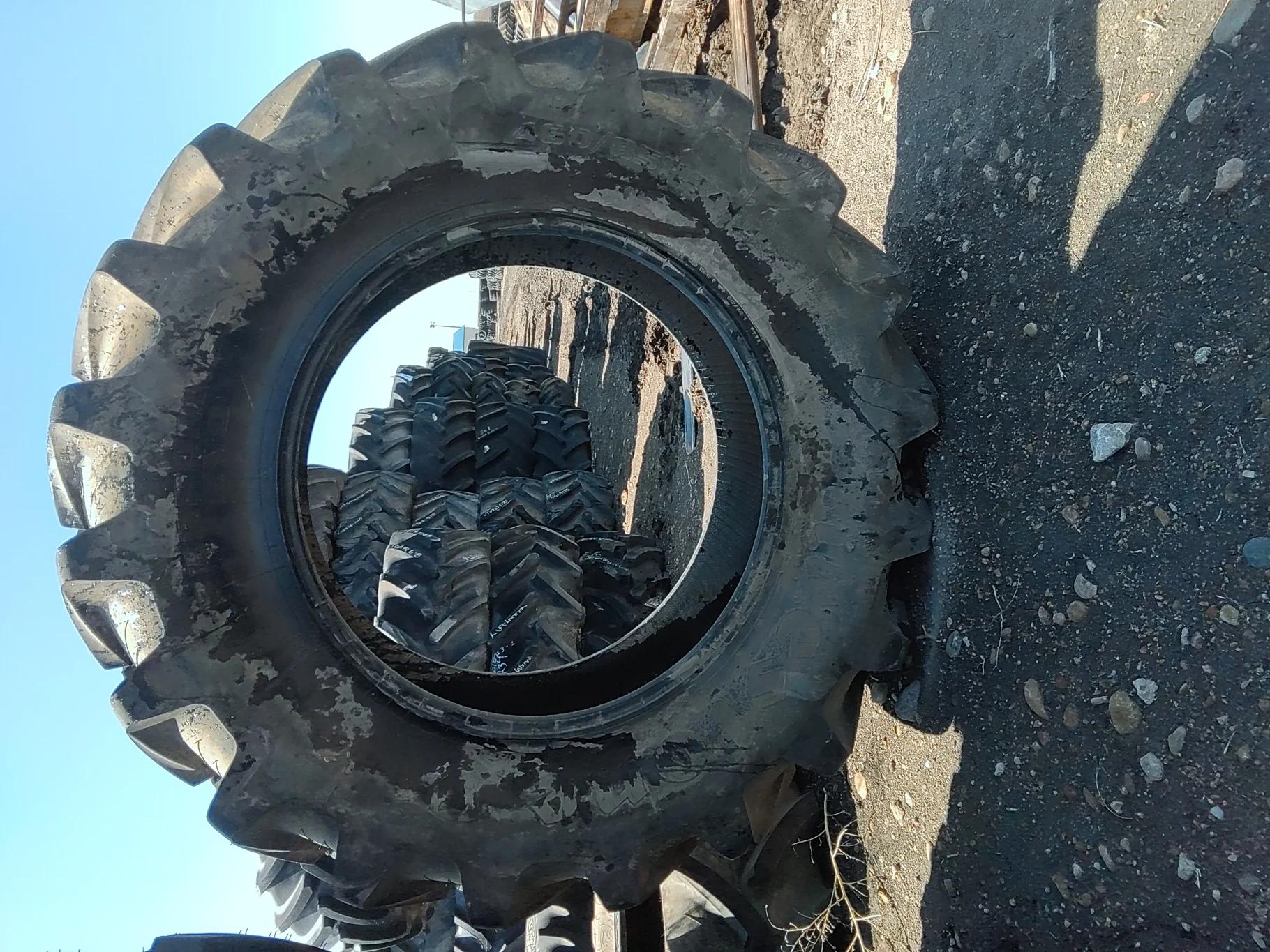 98% 460/85R34 Firestone Performer EVO R-1W (150D) TL - Excellent Condition  _x000D_
(Lug Stubble, Ro image 3