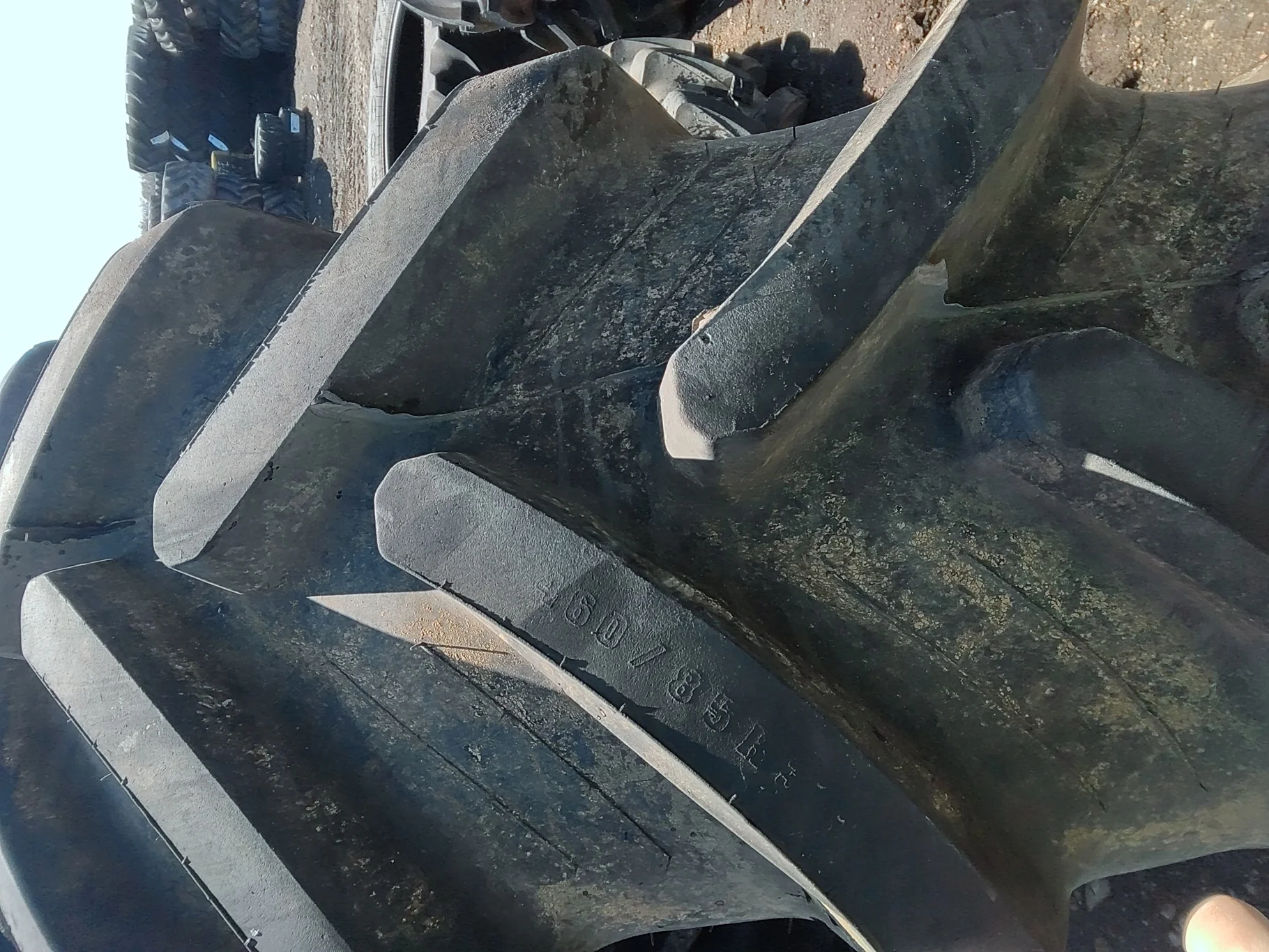 98% 460/85R34 Firestone Performer EVO R-1W (150D) TL - Excellent Condition  _x000D_
(Lug Stubble, Ro image 4