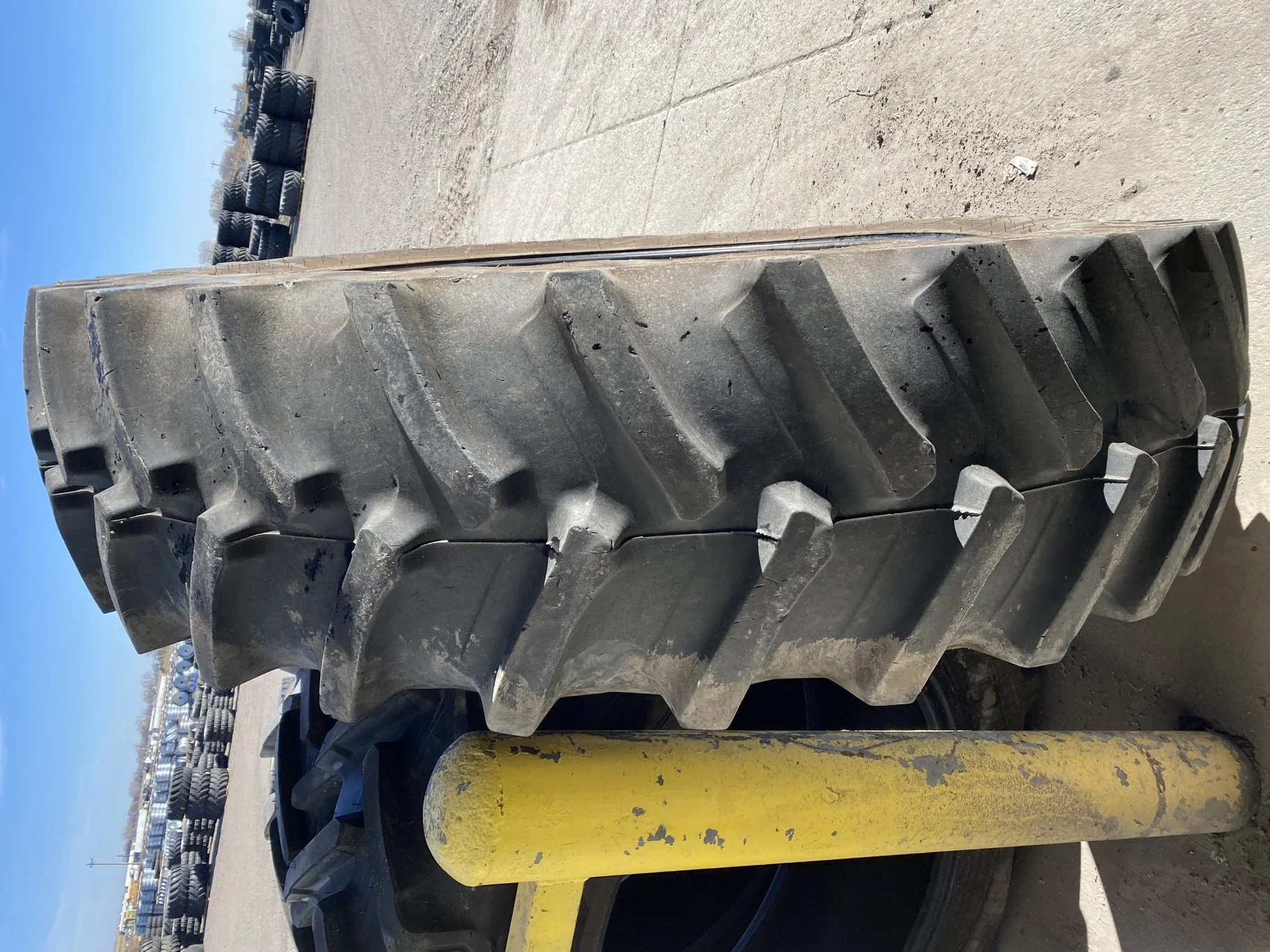 Used 480/80R50 159B Firestone Radial Deep Tread 23 R-1W TL 75% image 3