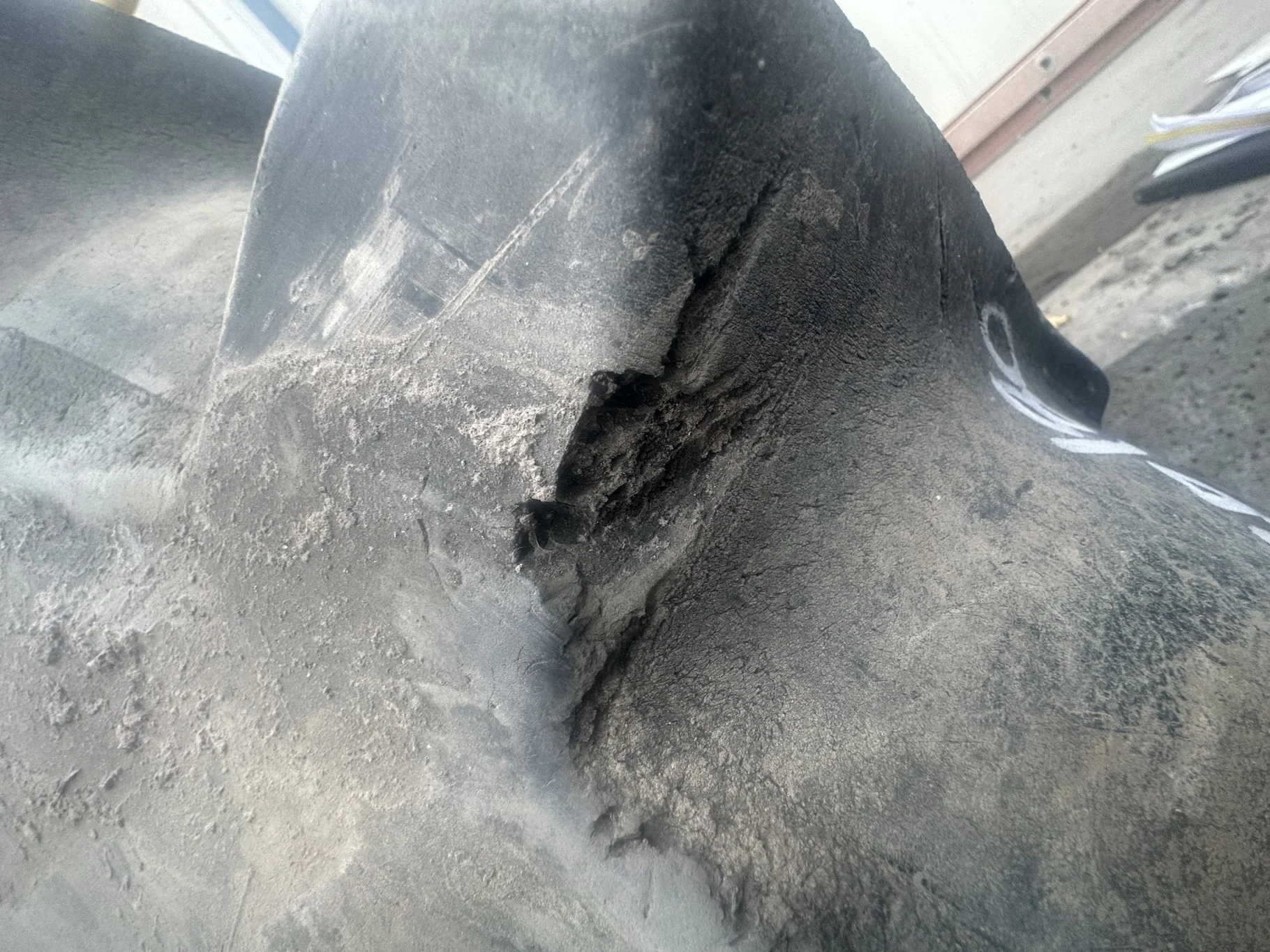 Used 50% 480/80R50 Firestone Radial Deep Tread 23 R-1W (159B) TL - Fair Condition (Lug Stu image 6
