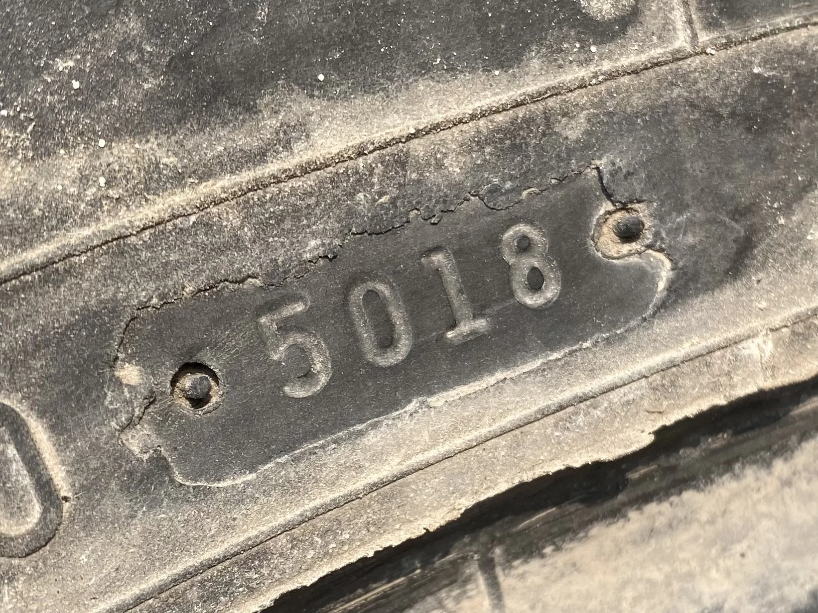 Used 35% 380/80R38 Firestone Radial All Traction DT R-1W 142B TL Poor Condition Stubble, image 6