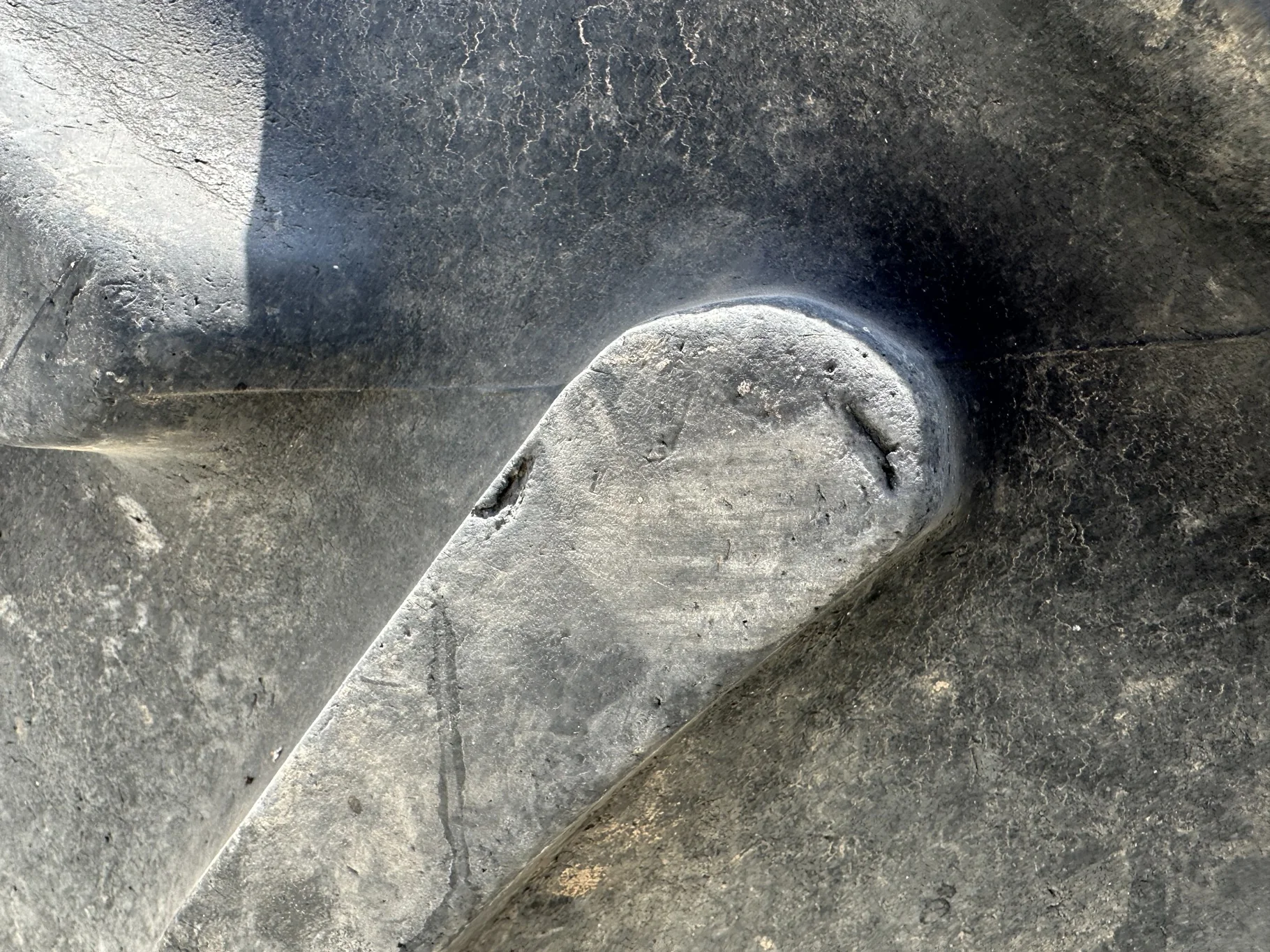Used 80% 480/70R34 Mitas AC70 G 143A8/143B TL - Good Condition (Stubble, Lug Cuts, Slight W image 5