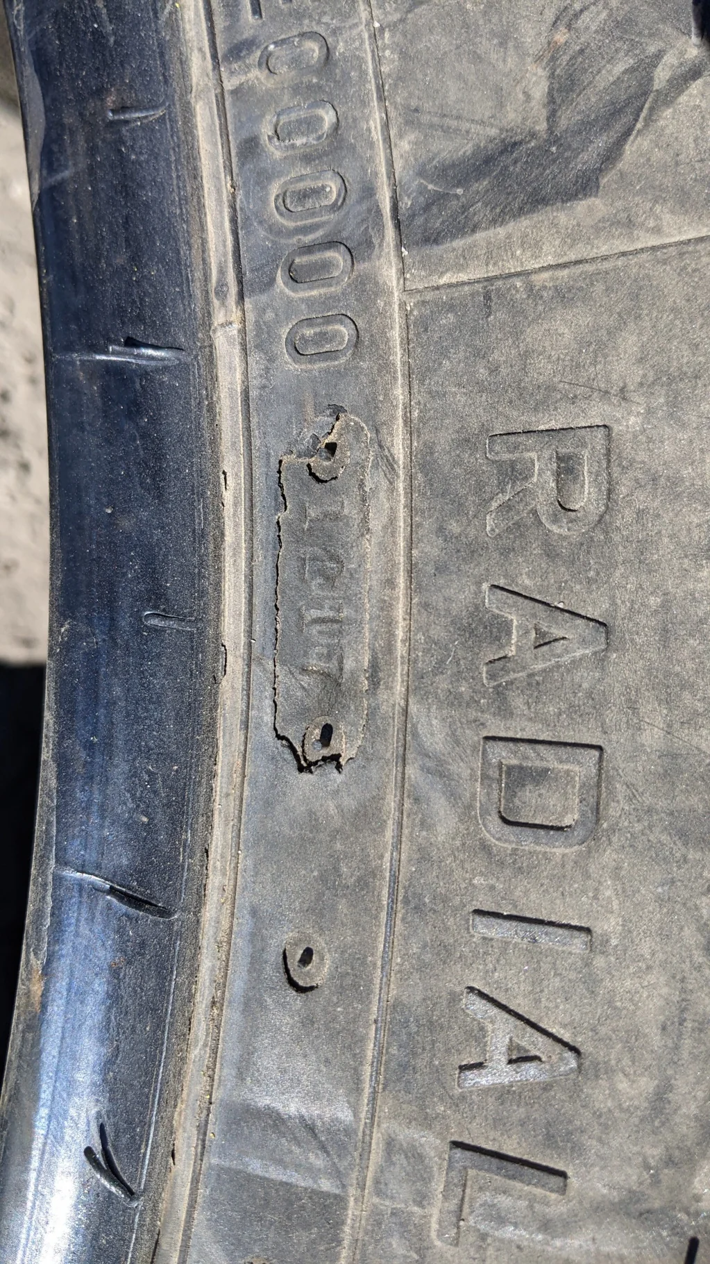 Used 800/70R38 173B Firestone RAD Deep Tread 23 R-1W TL 90-95% image 5