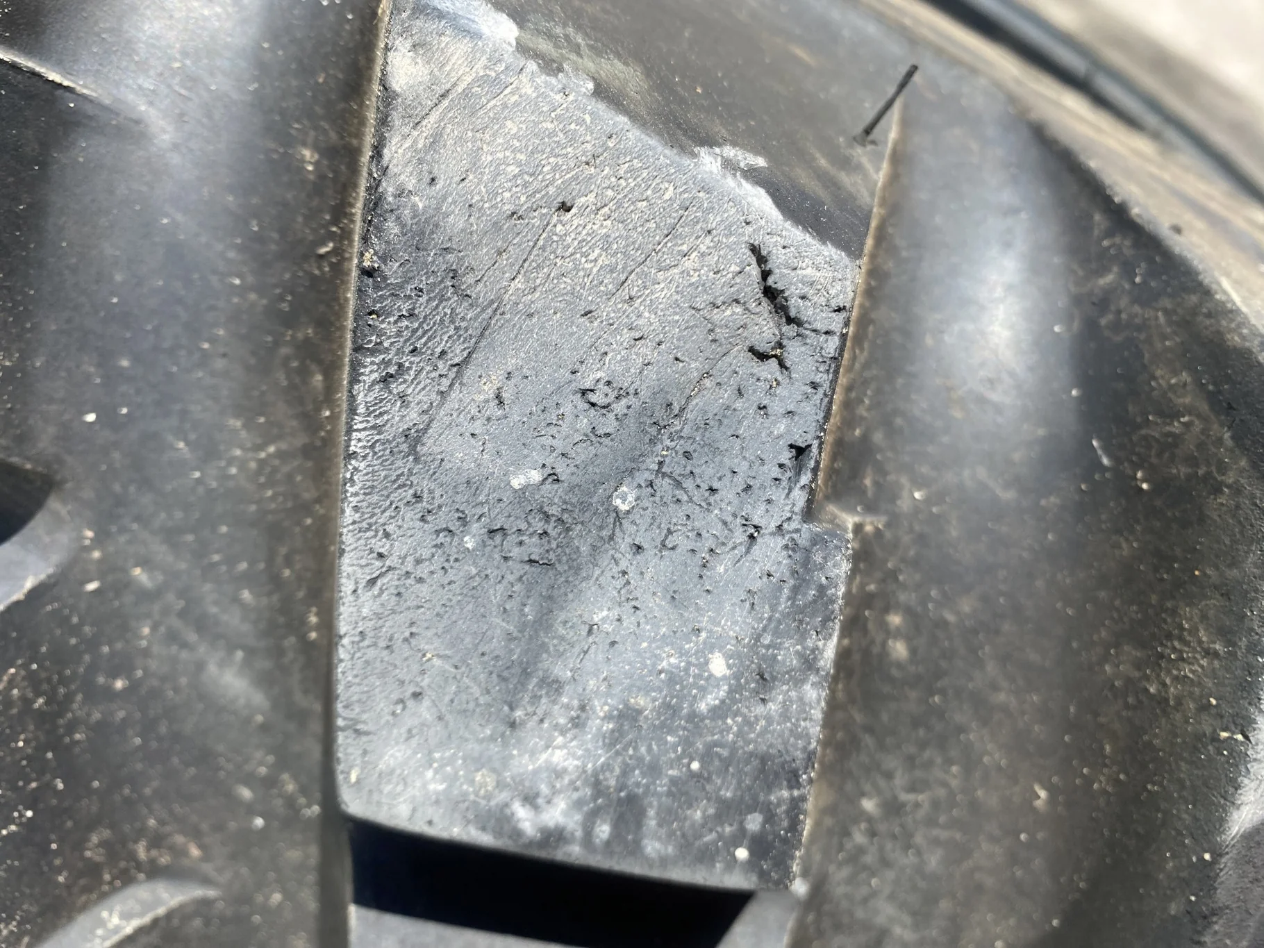 Used 75% 480/80R34 Nokian Tri 2 (155D) TL - Excellent Condition  _x000D_
(Lug Cuts, Lug Stubble, Cut