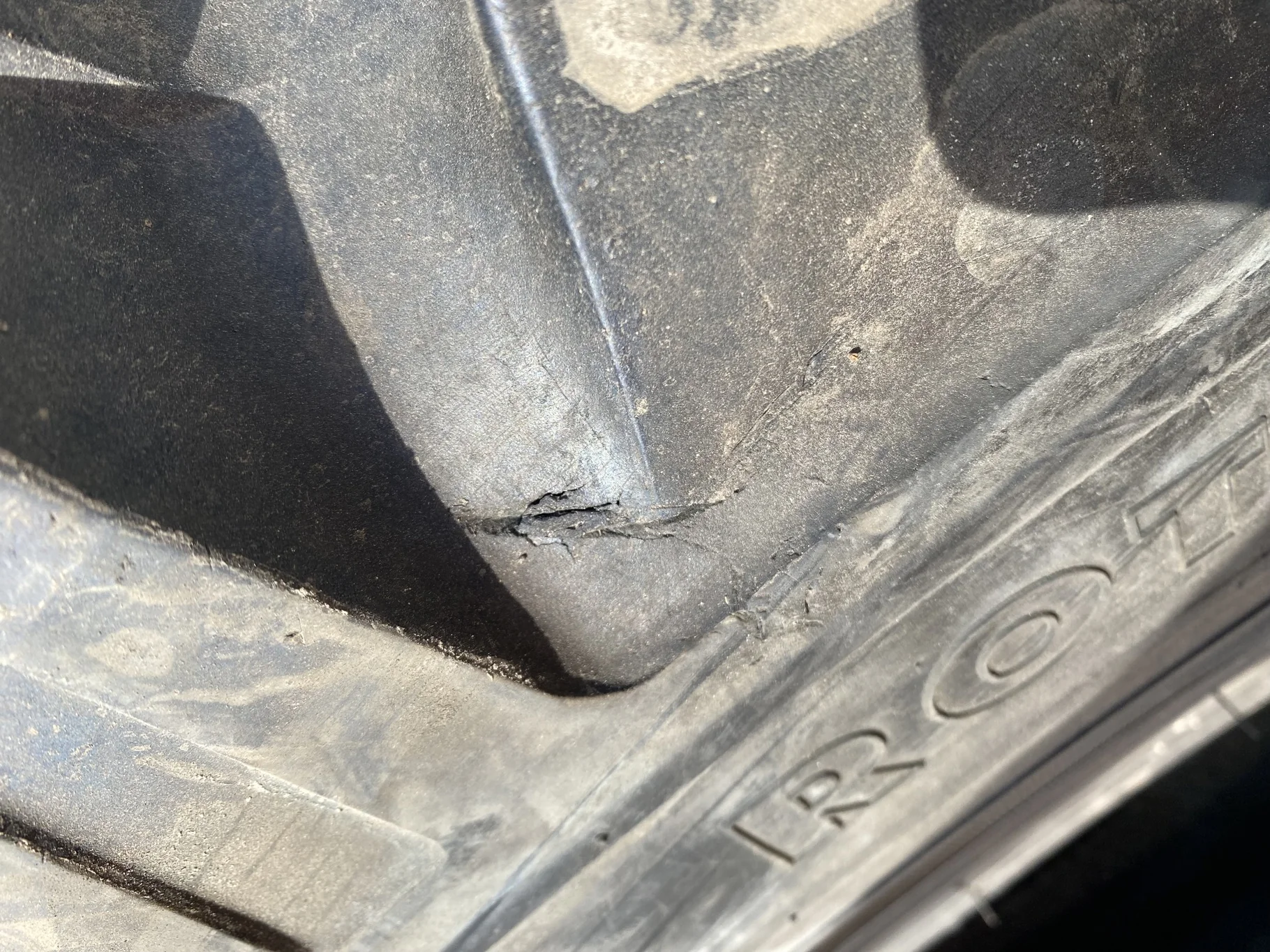 Used 75% 480/80R34 Nokian Tri 2 (155D) TL - Excellent Condition  _x000D_
(Lug Cuts, Lug Stubble, Cut image 7