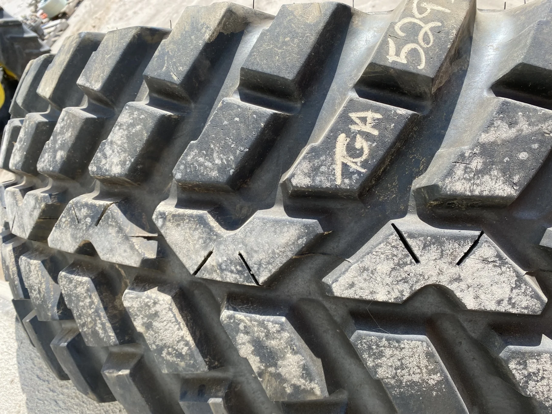 Used 75% 480/80R34 Nokian Tri 2 (155D) TL (Patched) - Fair Condition  _x000D_
(Lug Stubble, Lug Cuts image 6