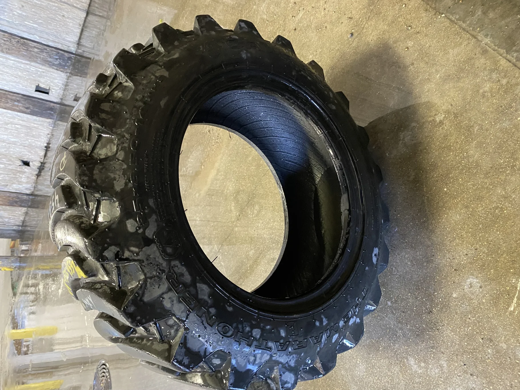 Used  85%  25/850-14 Galaxy Marathoner R-4 C(6Ply) TL - Good Condition image 2
